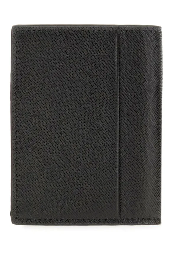 MONTBLANC MB130322, MB Sartorial Card Holder 4cc BK Mixed, czarny