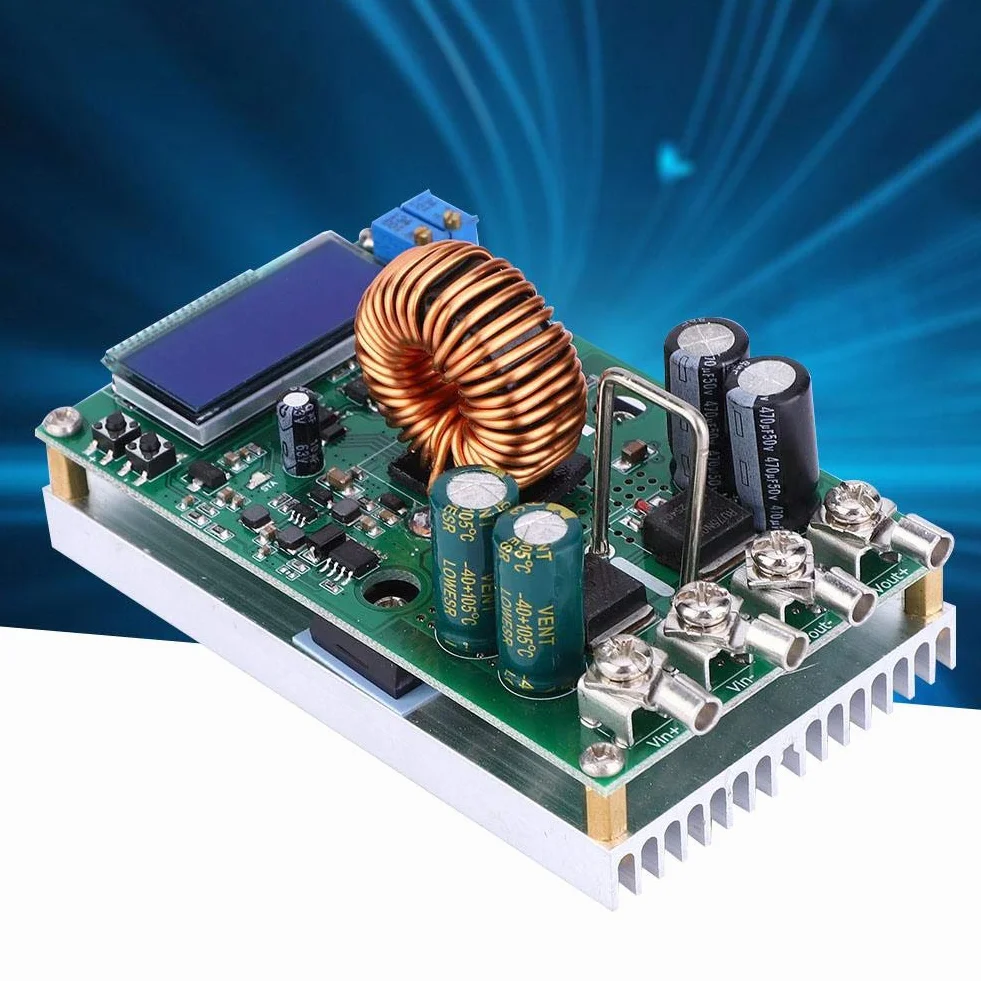 Moduł obniżający DC-DC 20 A przetwornica napięcia WD5020 regulowany zasilanie DC 7~50 V do 0~36 V