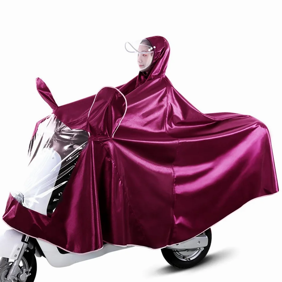 Ponczo dla dorosłych unisex wodoodporne poncho przeciwdeszczowe rower na zewnątrz Ebike motocykl skuter kurtka rowerowa płaszcz przeciwdeszczowy peleryna osłona przeciwdeszczowa