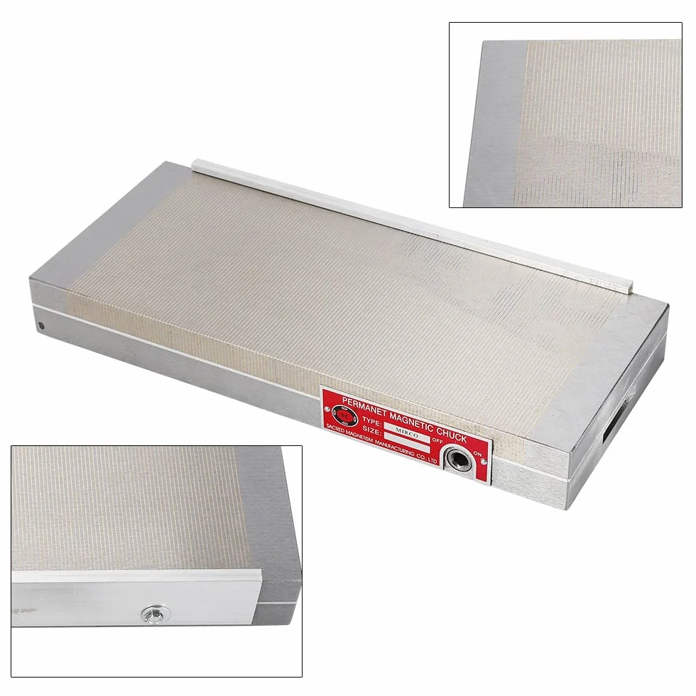 Magnetyczna płyta mocująca, magnetyczna płyta relaksacyjna, stół magnetyczny, bardzo precyzyjny uchwyt magnetyczny do szlifierek płaskich (150 x 350 mm)
