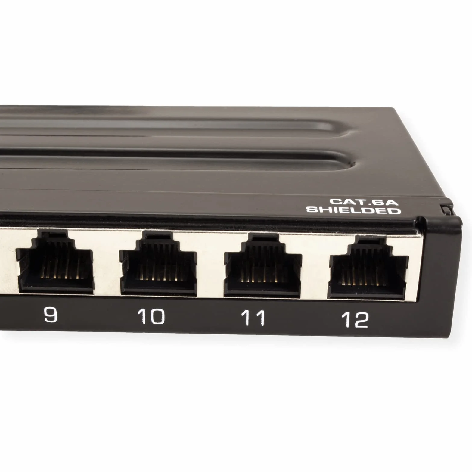 TRENDnet TC-P12C6AS panel krosowy 12-portowy Cat6a ekranowany, do montażu na ścianie