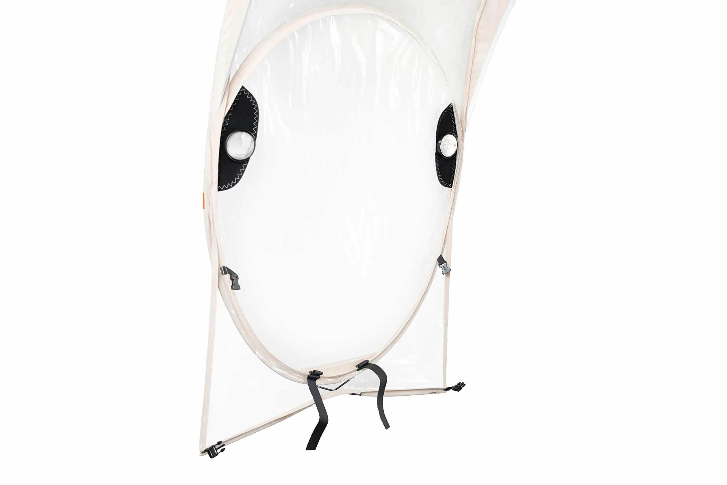 Bub-up Plus The Rain Protection w wersji Plus, która zastępuje odzież przeciwdeszczową (wodoodporna, kurtka, peleryna, parka, poncho...). Opcje dodatkowe w stosunku do wersji klasycznej.