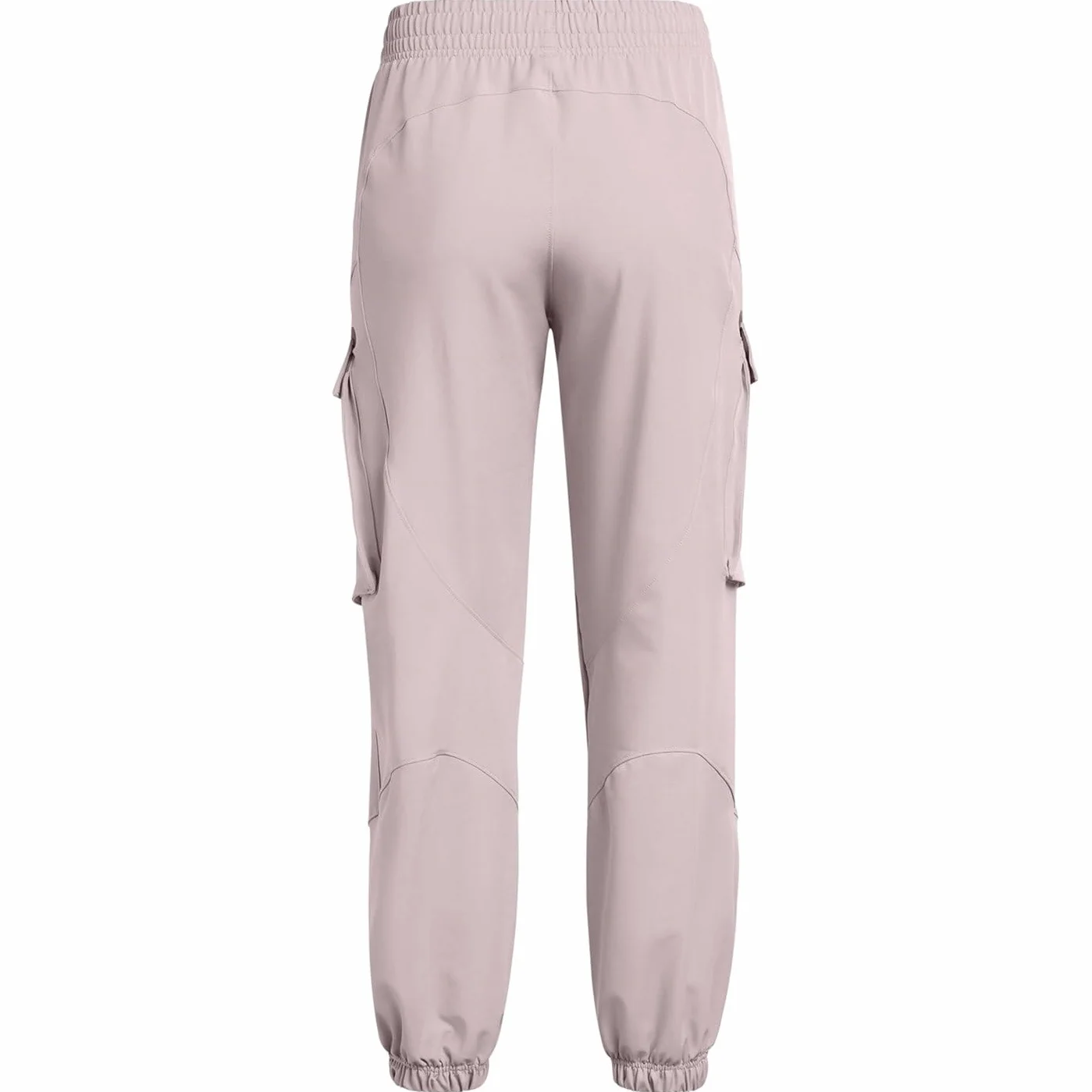 Spodnie Unstoppable Under Armour damskie fioletowe cargo high waist