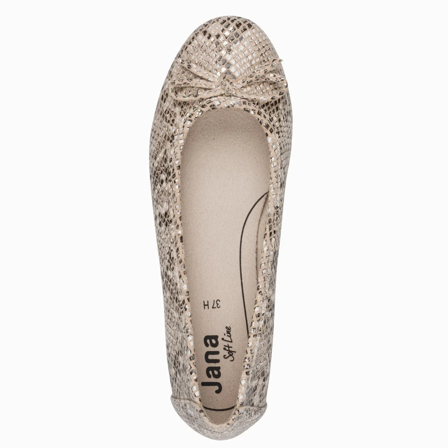 Jana Kobiety Jana Damen Ballerina Vegan 8-22164-41Balerinki