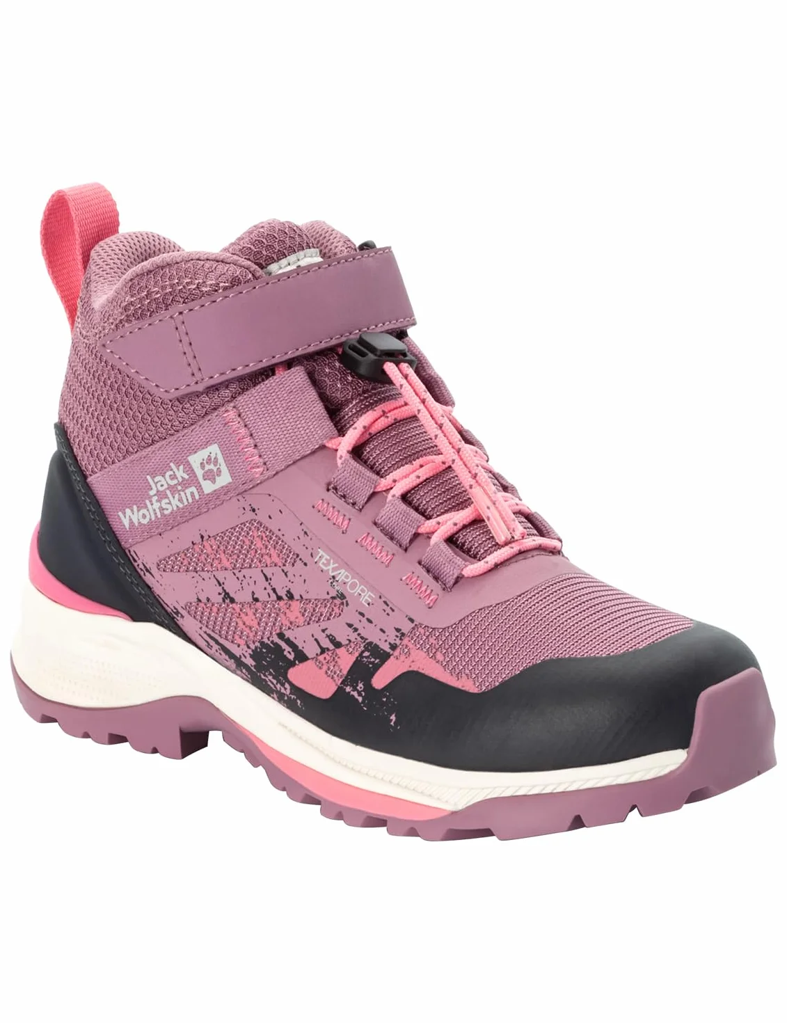 Jack Wolfskin Uniseks - dzieci Vili Hiker Texapore Mid Kbuty do chodzenia