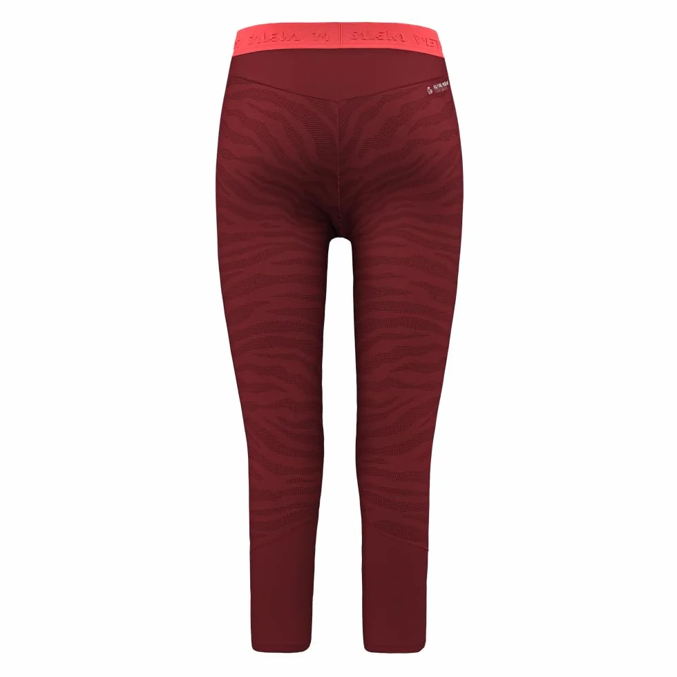 Salewa Alpine Merino Responsive 3/4 Cristalle damskie Syrah L