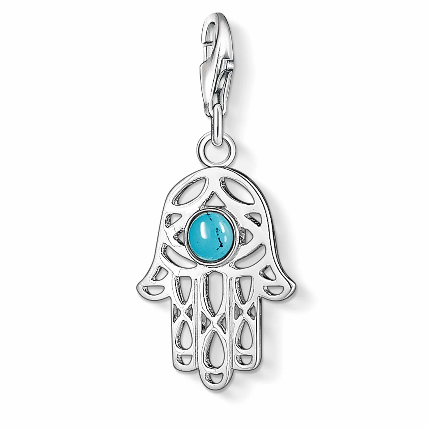 Thomas Sabo Charm Club Hearts 0836-001-12 Srebro Wysokiej Próby 925 Zawieszka
