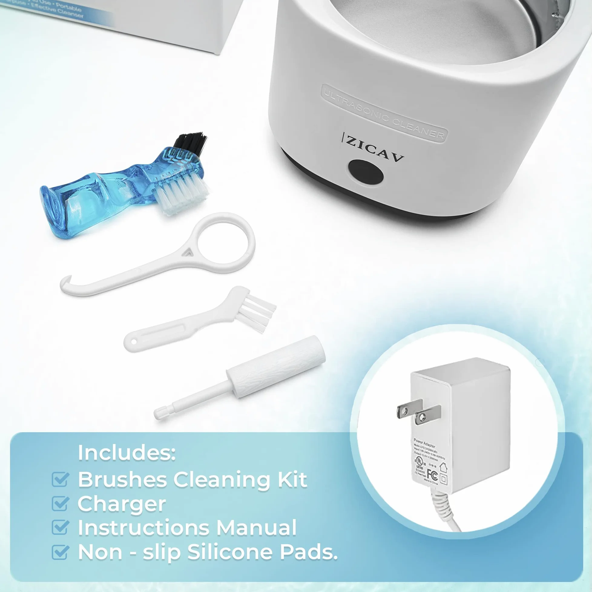 Ultrasonic Jewelry Cleaner,45KHz Ultrasonic Cleaner PL-AA QXJ-06