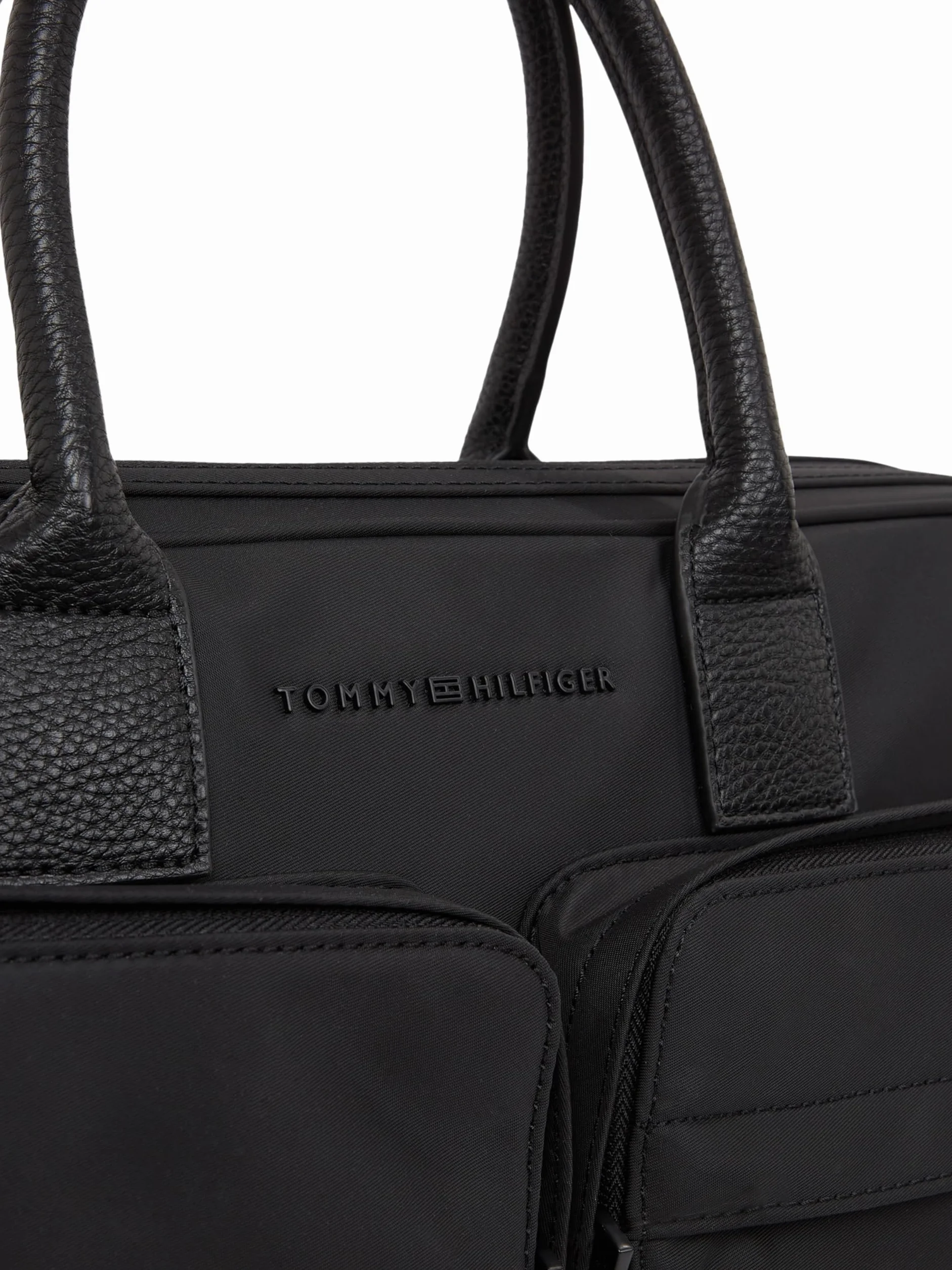 Tommy Hilfiger Torba na komputer TH Repreve AM0AM12687 Czarny