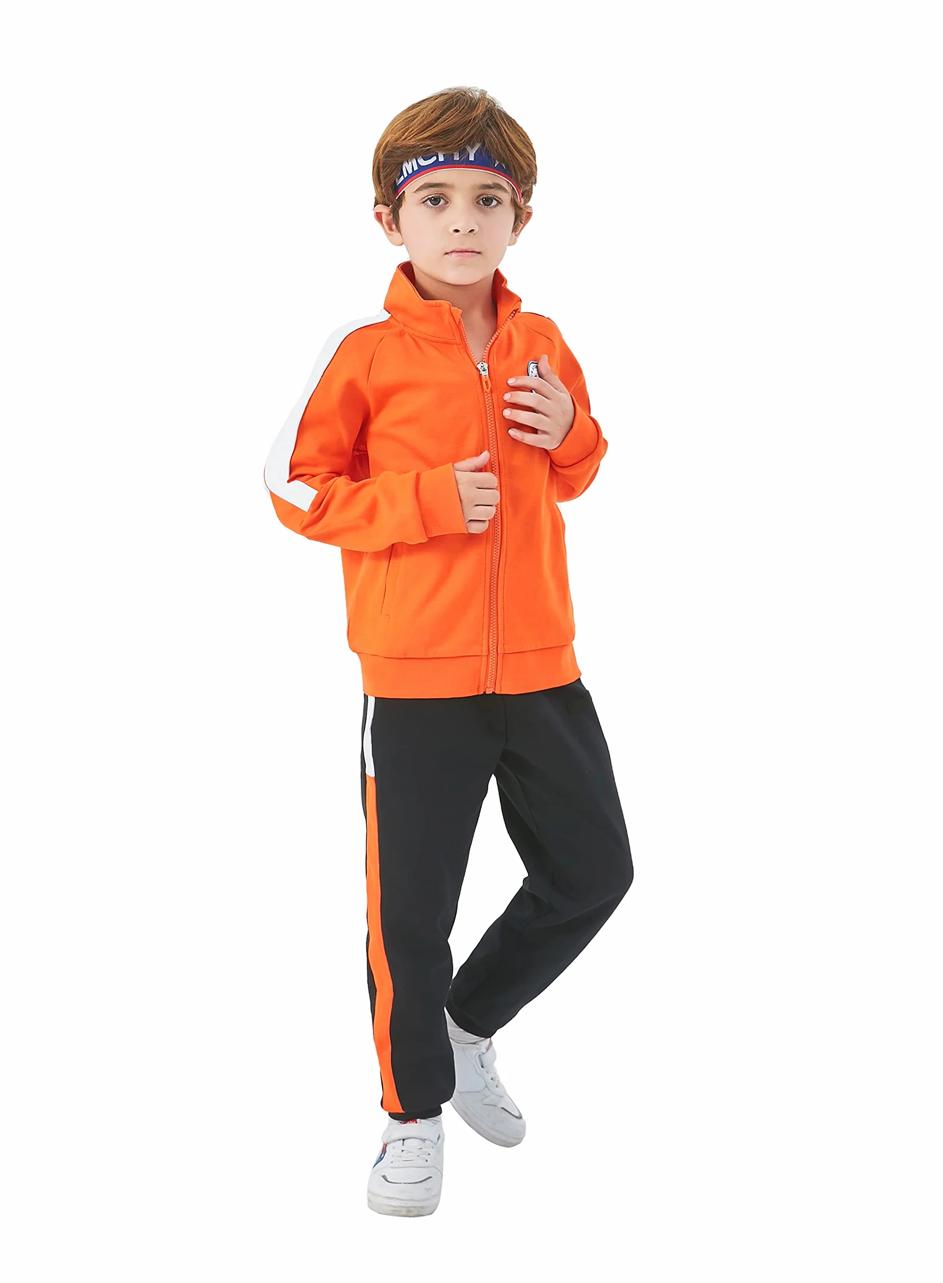 Zestawy odzieży sportowej dla dzieci, dziewcząt, chłopców, mundur, koszulki, dres do joggingu, dla dzieci w wieku 4-15 lat