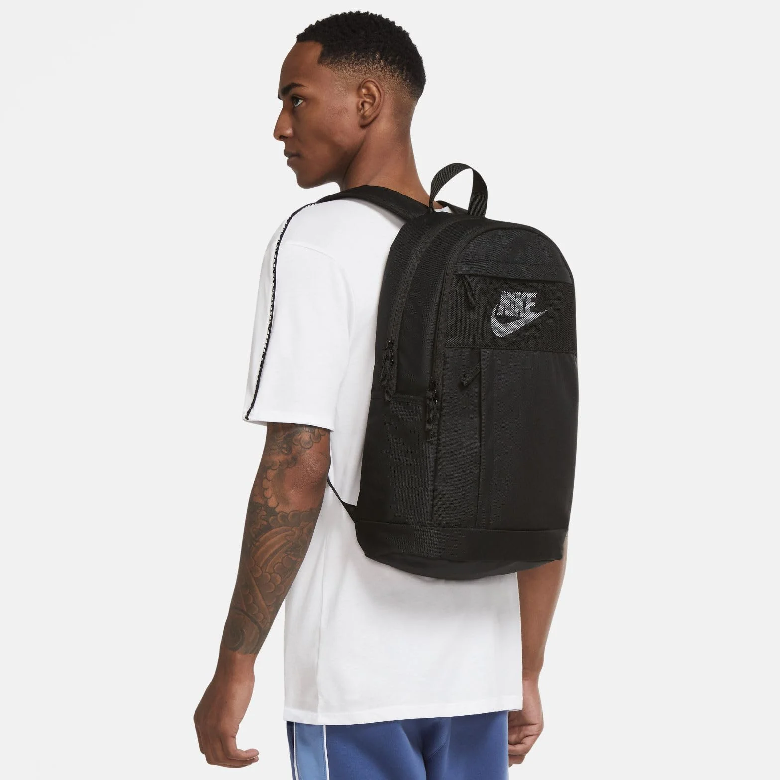 NIKE Plecak unisex Elemental czarny/biały Podstawowy/aktywny