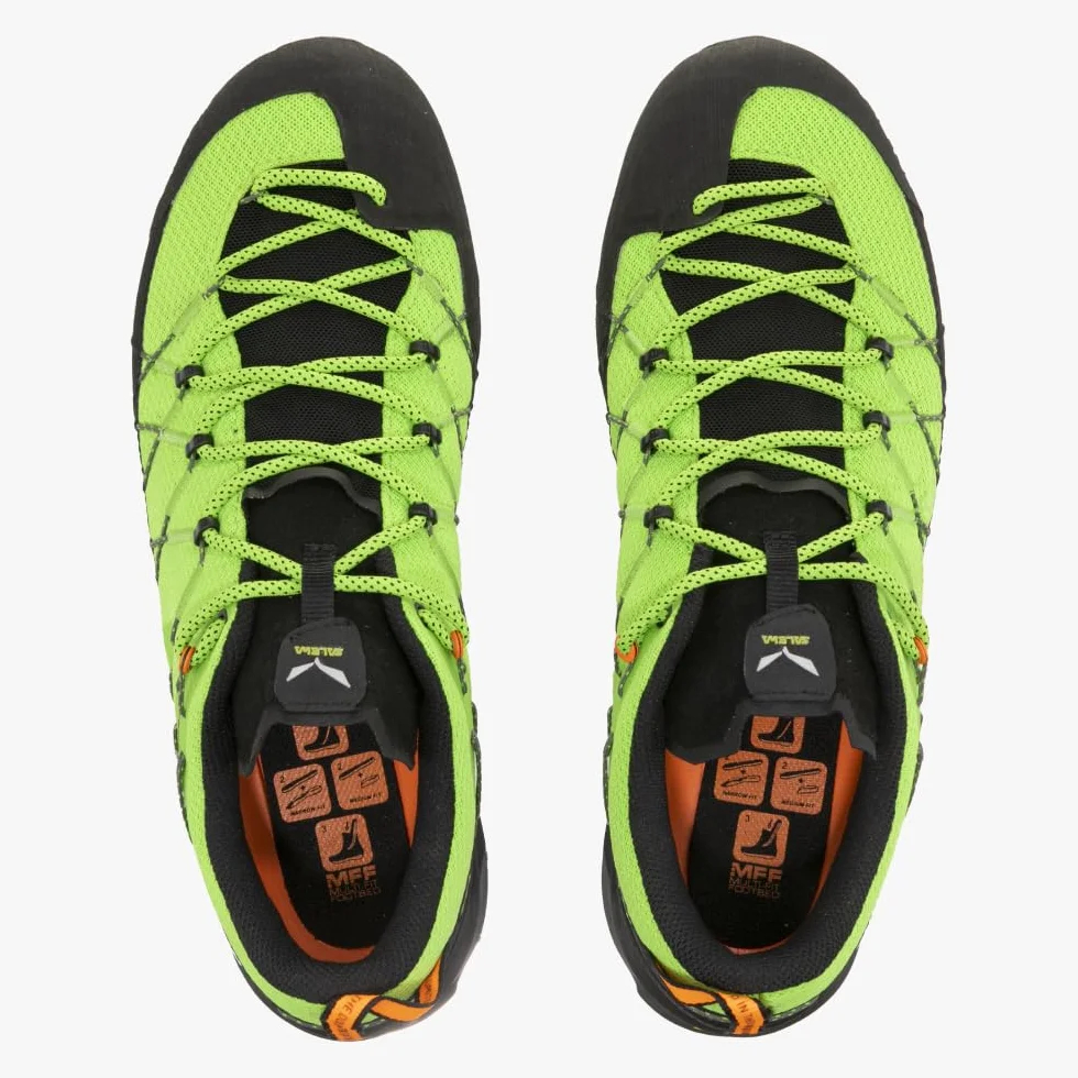 Salewa, Wildfire 2 buty do wspinaczki męskie, zielone/niebieskie, rozmiar 44,5