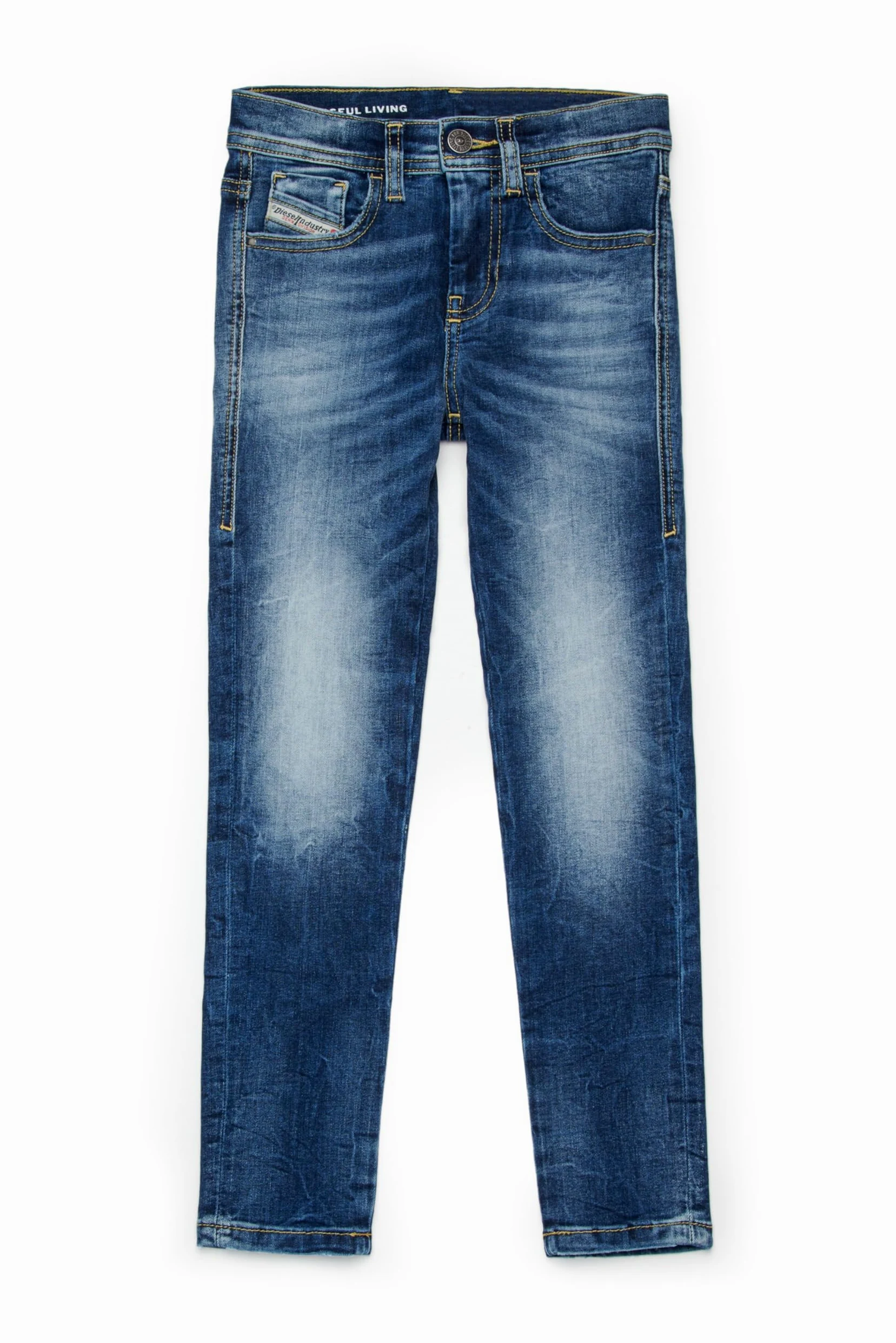 Diesel Medium Blue Regular Jeans - 2010 - Dżins Chłopcy