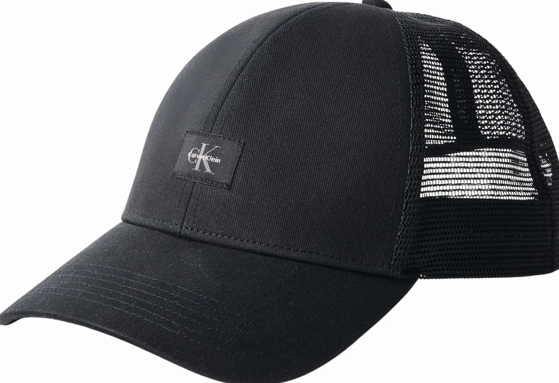 Calvin Klein Czapka Mężczyźni Monologo Woven Patch Trucker Lv04d5099g