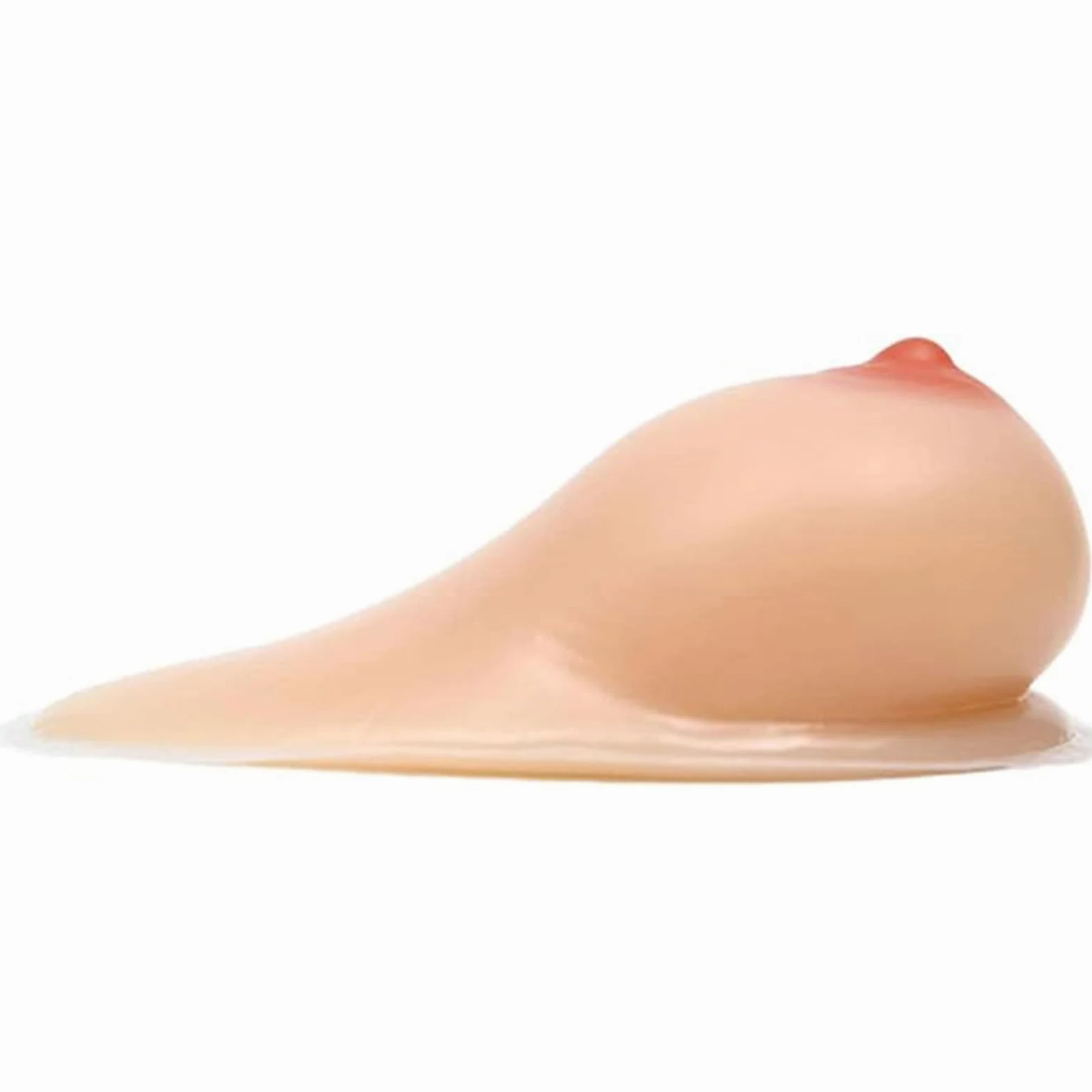 Silikonowe Protezy Piersi, Samoprzylepne, Łezkowate Do Mastektomii, Crossdresser, Usztywniacze Biustonosza, 1600 G