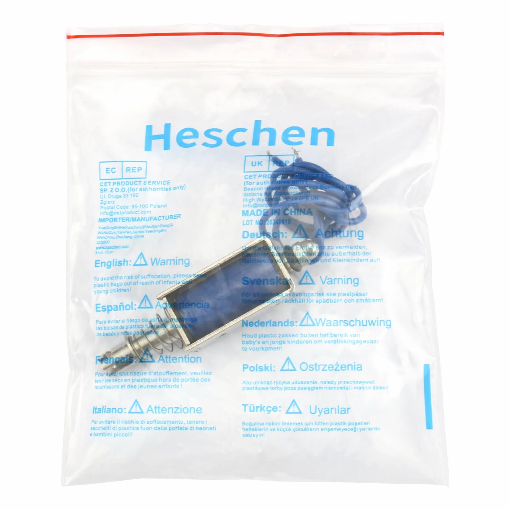 Hechen elektromagnes elektromagnetyczny HS-0530B DC 12V 4N 10 mm pociągnięcie pociągnięcie typu otwarta rama
