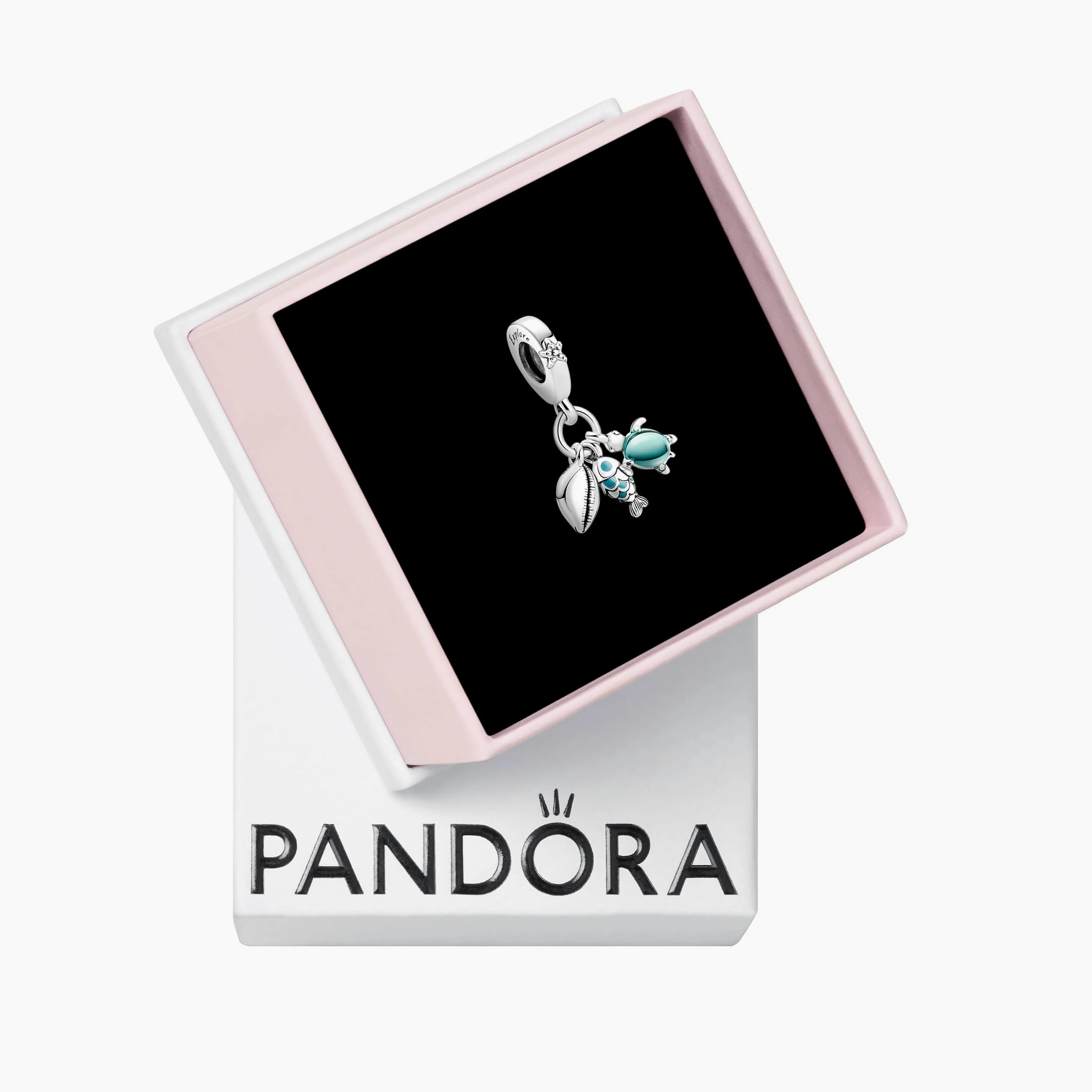 Pandora 791697C01 zawieszka z potrójnym wisiorkiem