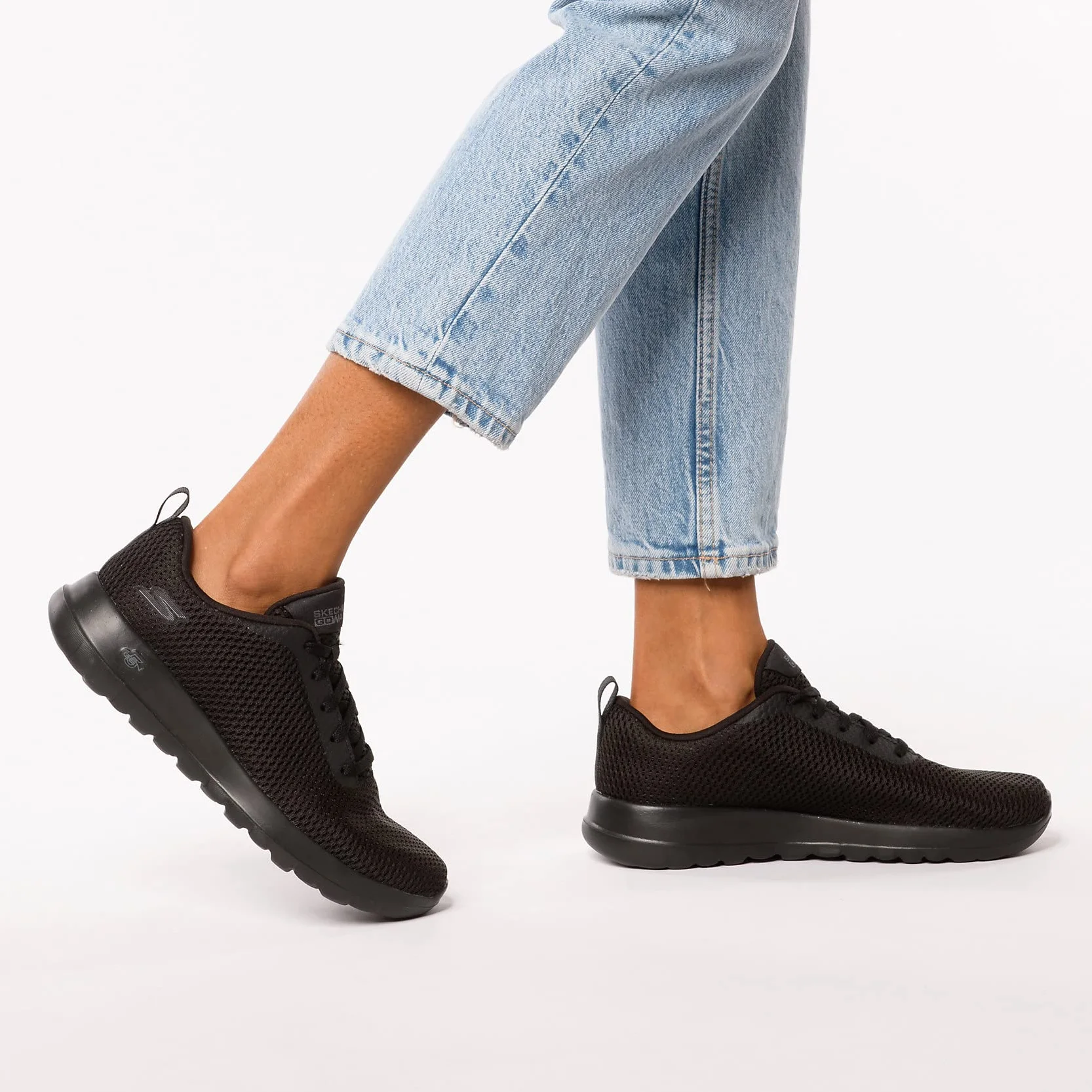 Skechers Damskie wsuwane buty Go Walk Joy Tie farbowane