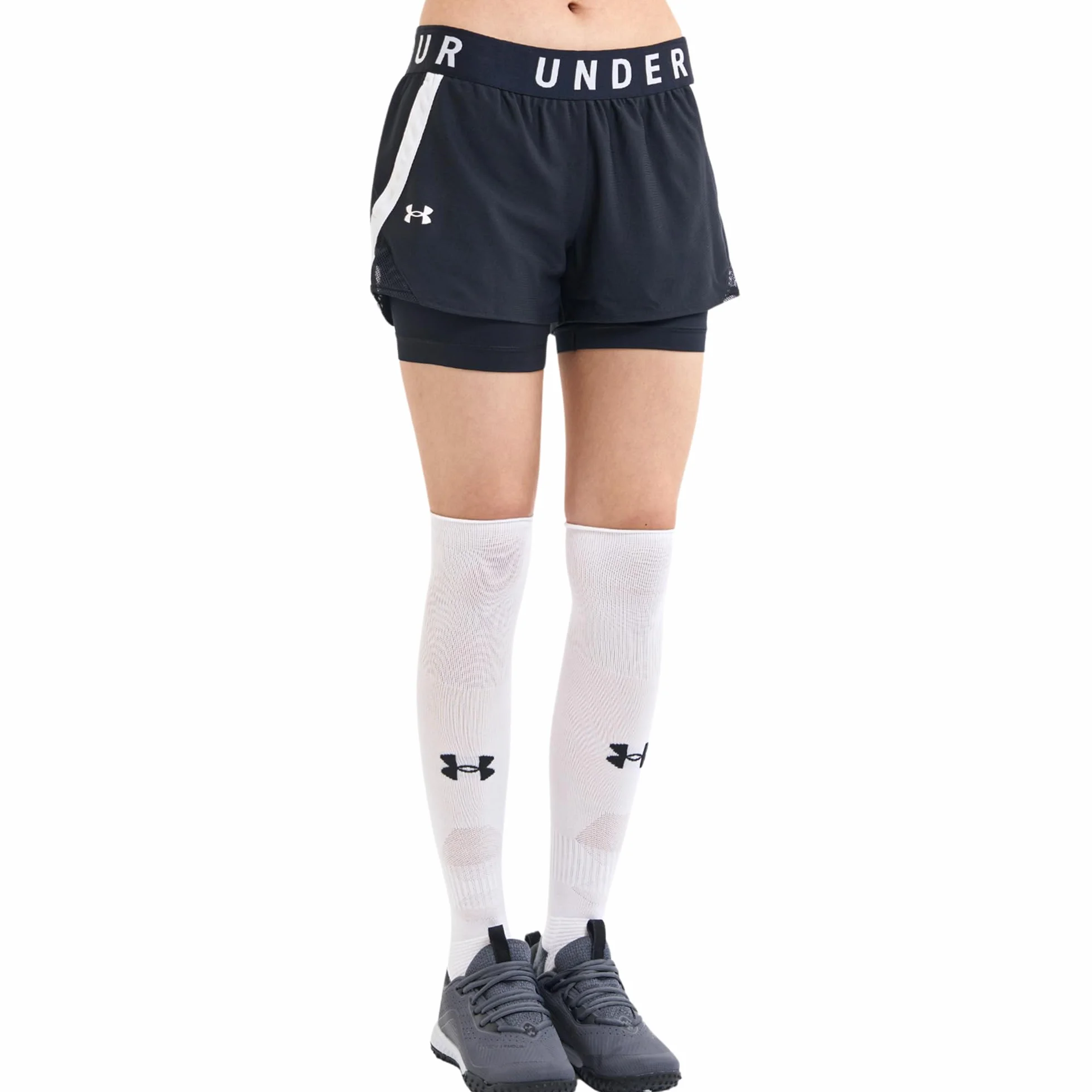 Under Armour Play Up 2-in-1 Shorts - Shorty Kobiety