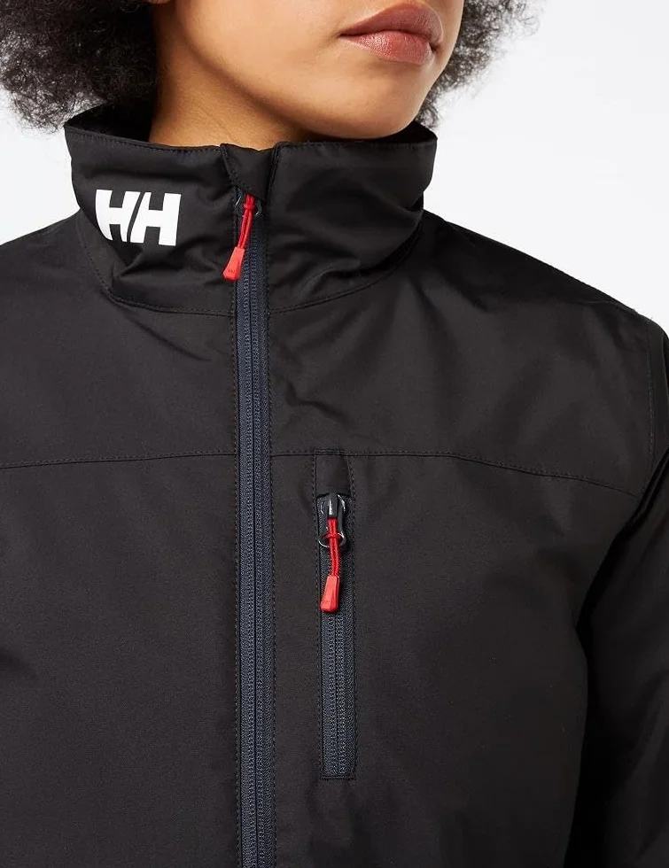 Helly-Hansen Kobiety W Crew Midlayer Kurtka, Czarny, M