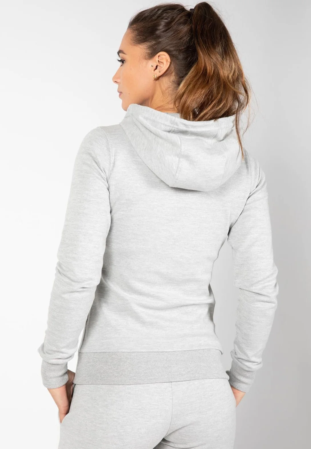 Gorilla Wear Pixley Zipped Hoodie - czarna - lekka funkcjonalna górna część sweter z zamkiem błyskawicznym do uprawiania sportu, na co dzień, na czas wolny, trening, wygodna, oddychająca, z bawełny i