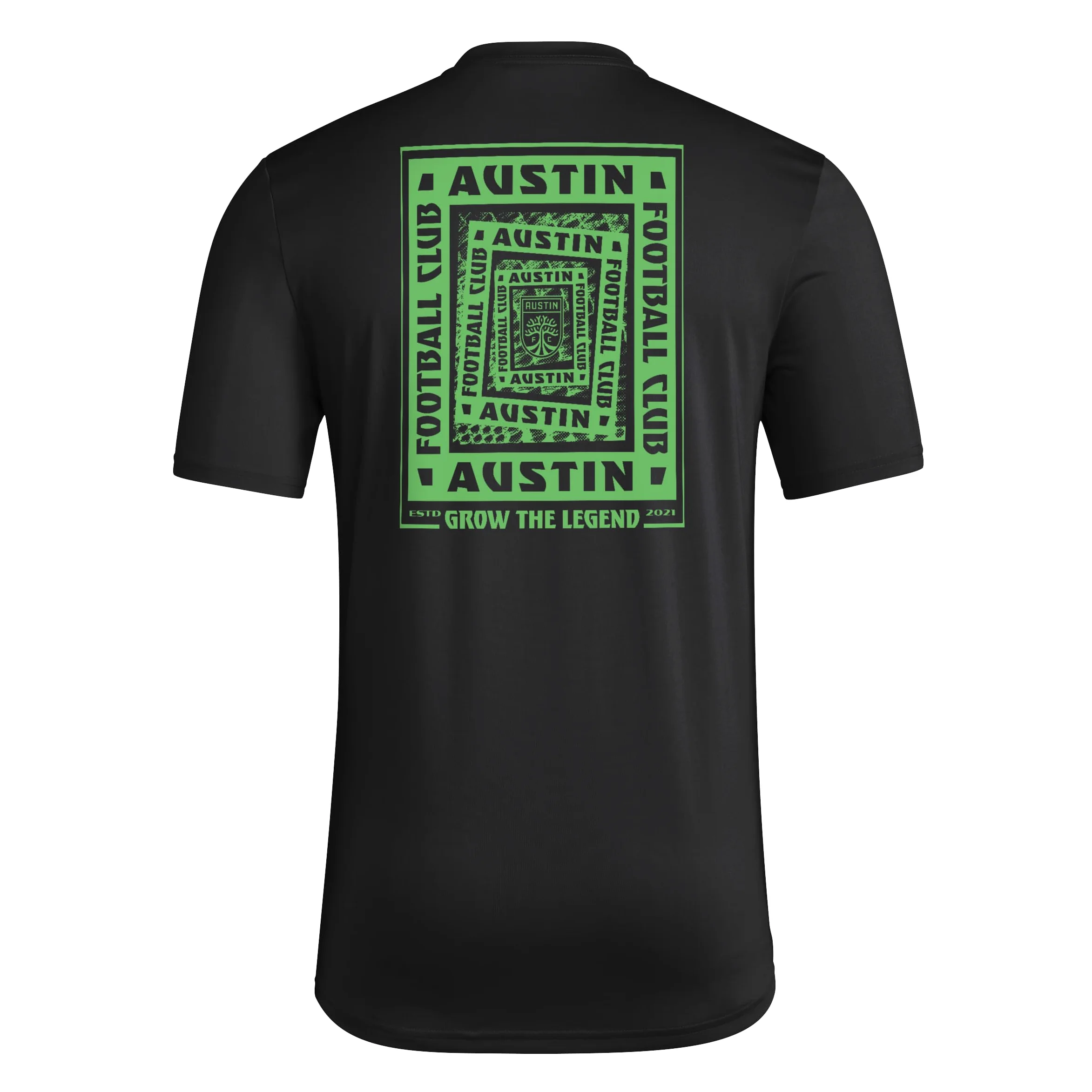 adidas Koszulka z krótkim rękawem Austin Fc Local Warp Pre-game Mężczyźni Austin Fc Local Warp Pre-game Short Sleeve T-shirt