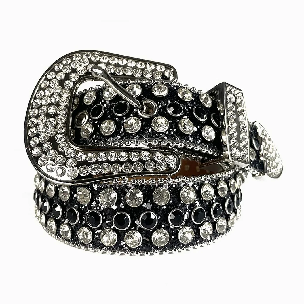 Różowy kryształ górski pasek damski męski jakość kryształ ćwiekowany pasek mężczyzna kobiety Ceinture Femme Cinto De Strass do dżinsów deeratywny czarny 112 cm