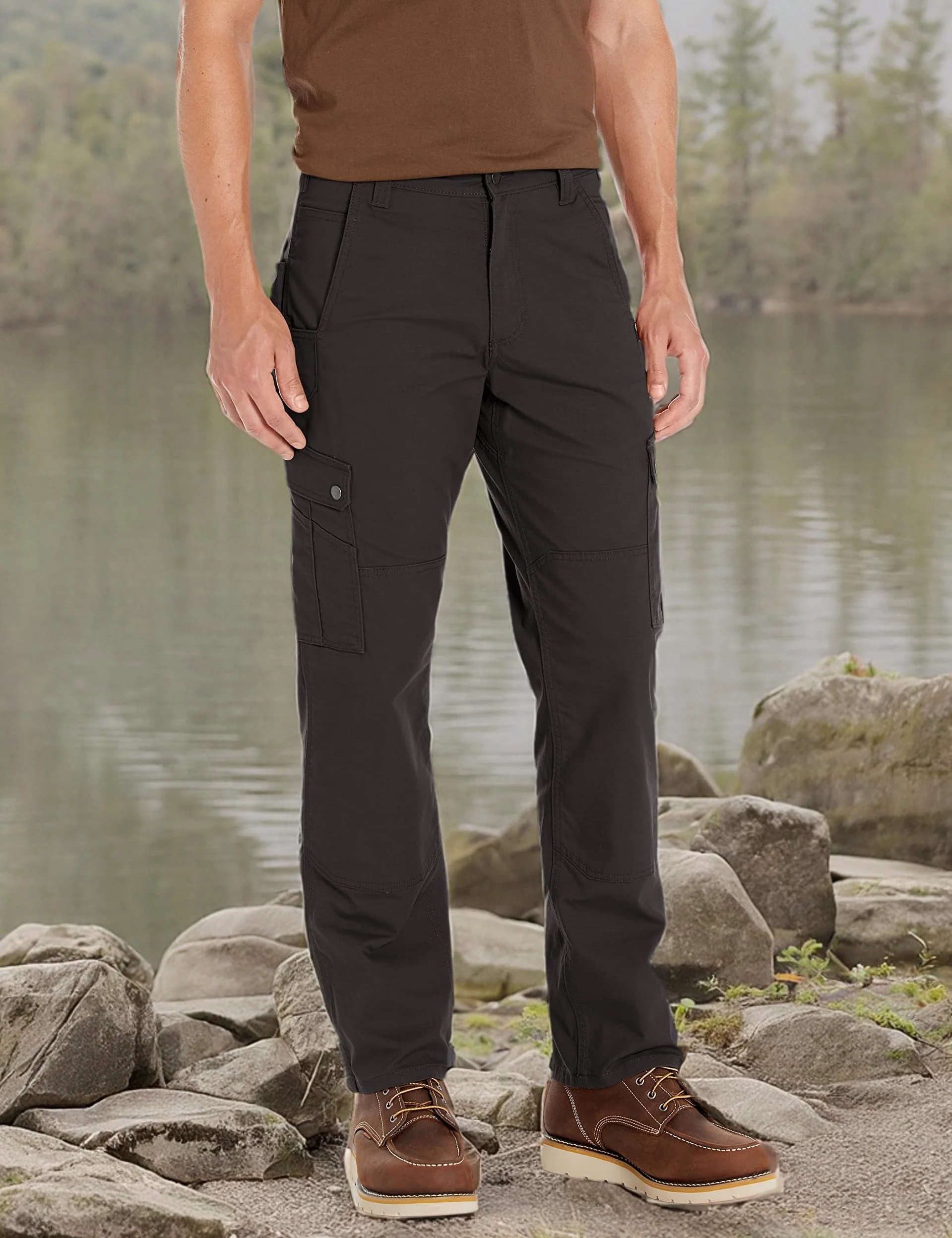 Carhartt Rugged Flex Relaxed Fit Ripstop Cargo Work Pant - Spodnie robocze Mężczyźni