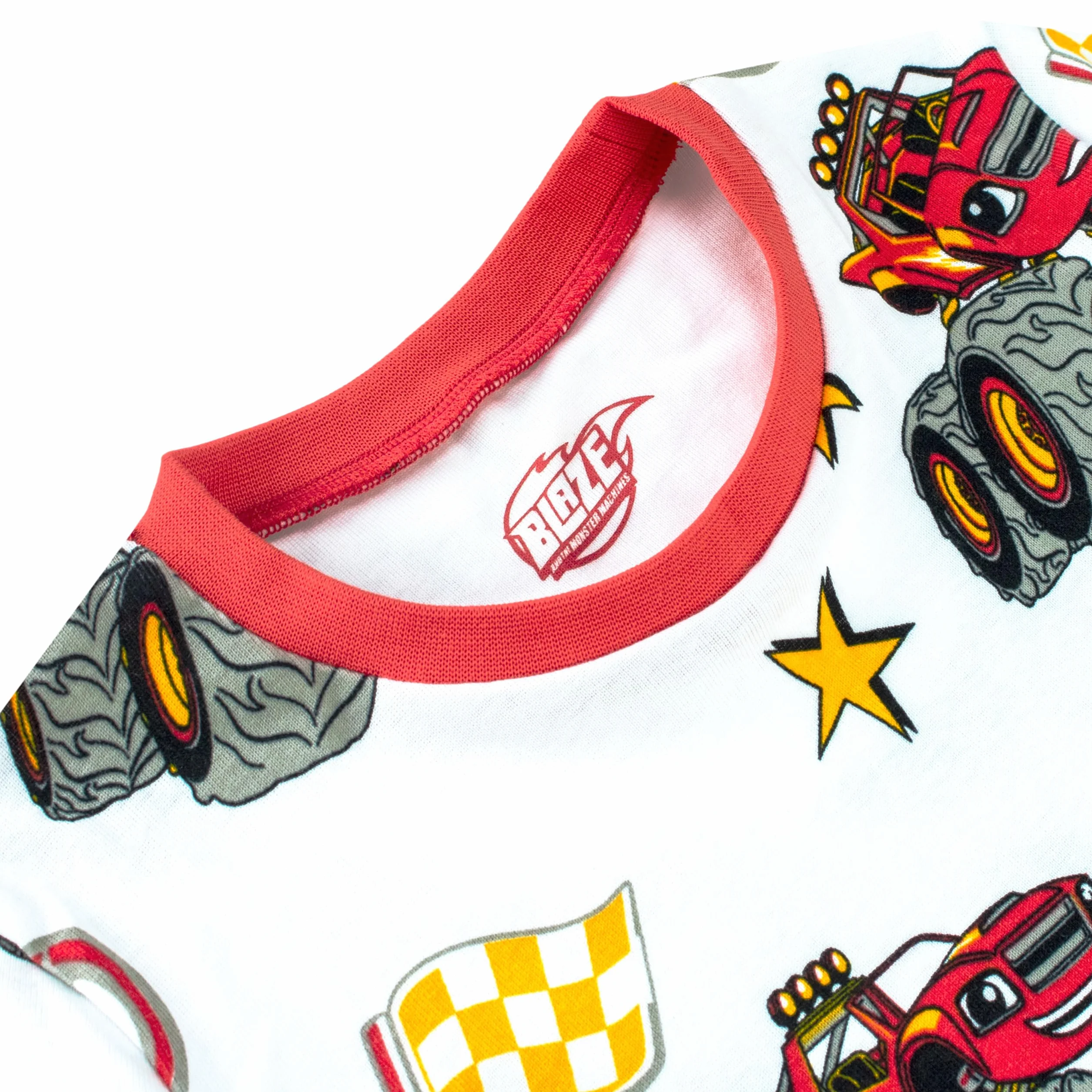 Blaze and the Monster Machines Pizamki Chłopięce | Zestawy Pizamek dla Chłopców o Dopasowanym Kroju | Pizamy dla Dzieci z Długim Rękawem z Motywem Monster Trucka