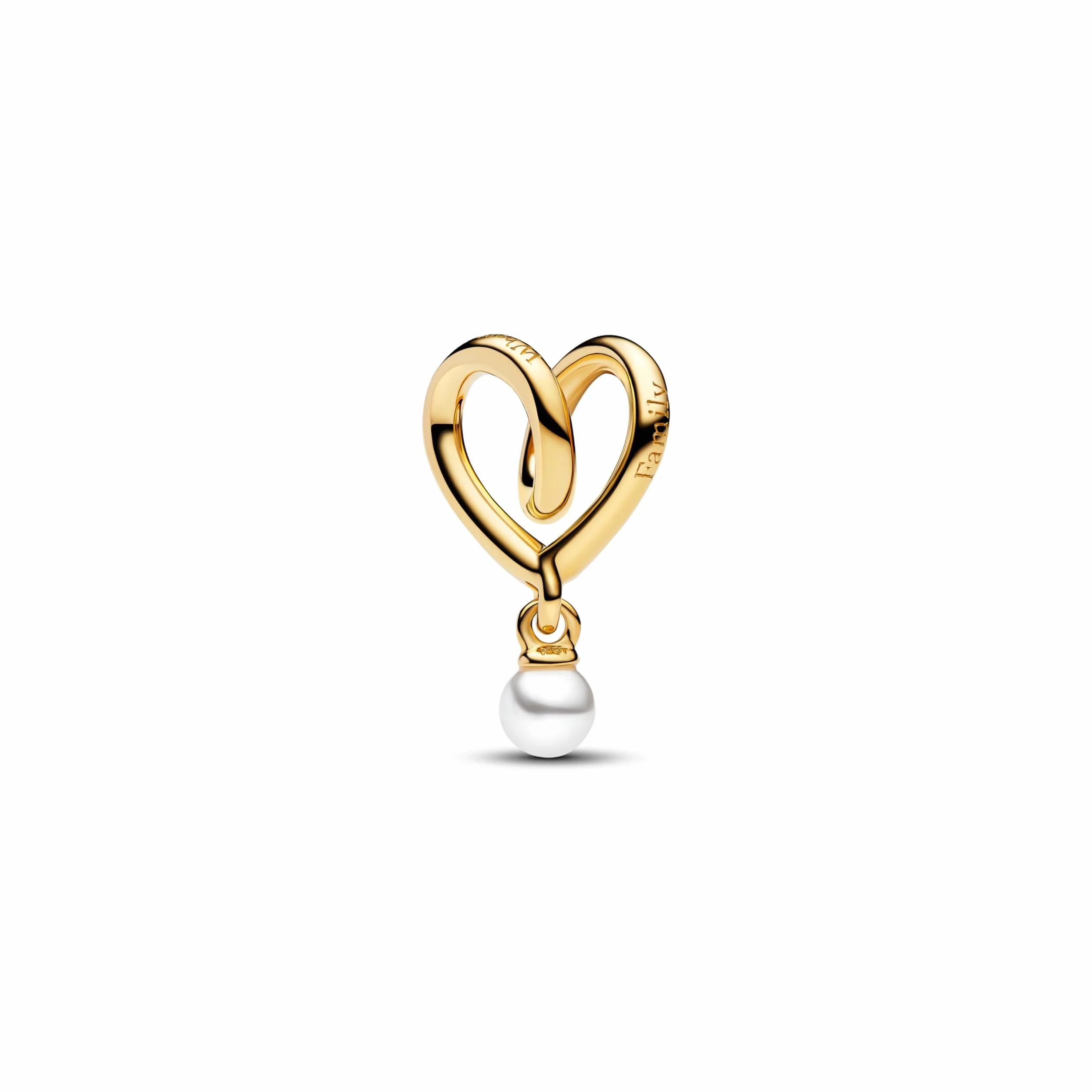 Pandora Moments Charm 764138C01 owinięte serce