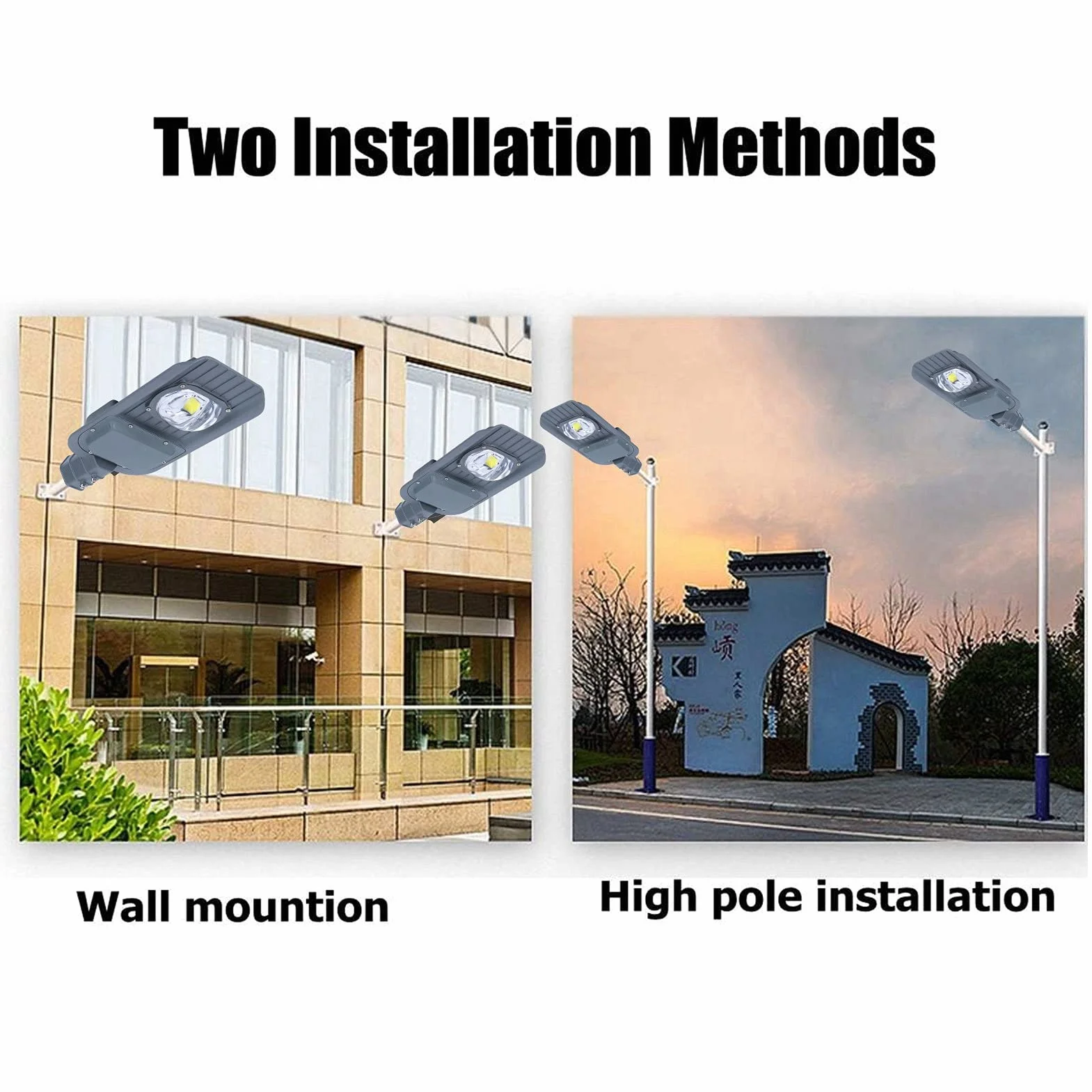 Oprawa LED 50W IP66 2000Lm 6500K Szary