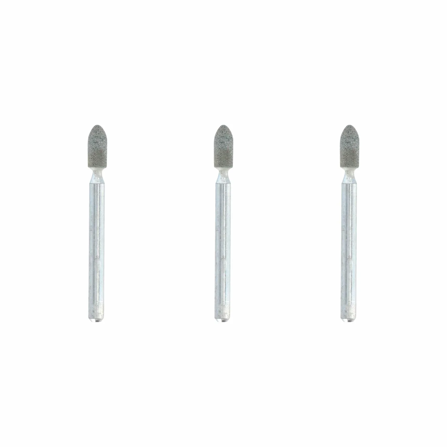 Dremel 83322 kamienie szlifierskie krzemowo-węglikowe, 3 akcesoria do narzędzi obrotowych przeznaczone do szlifowania, ostrzenia i grawerowania w kamieniu, szkle i metalach nieżelaznych