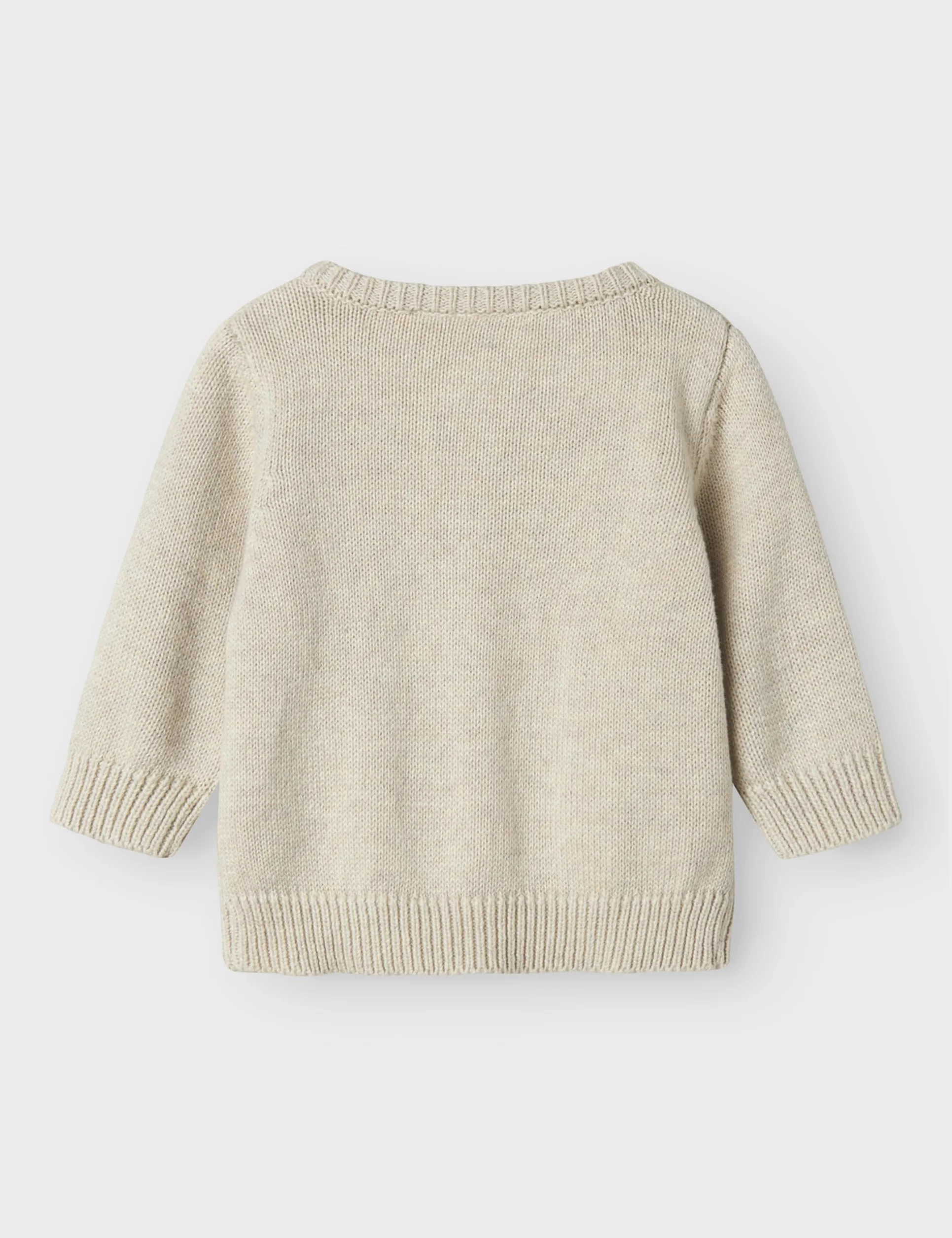 NAME IT Damska karta Nbfline Ls Knit Card, Peyote Melange, 74