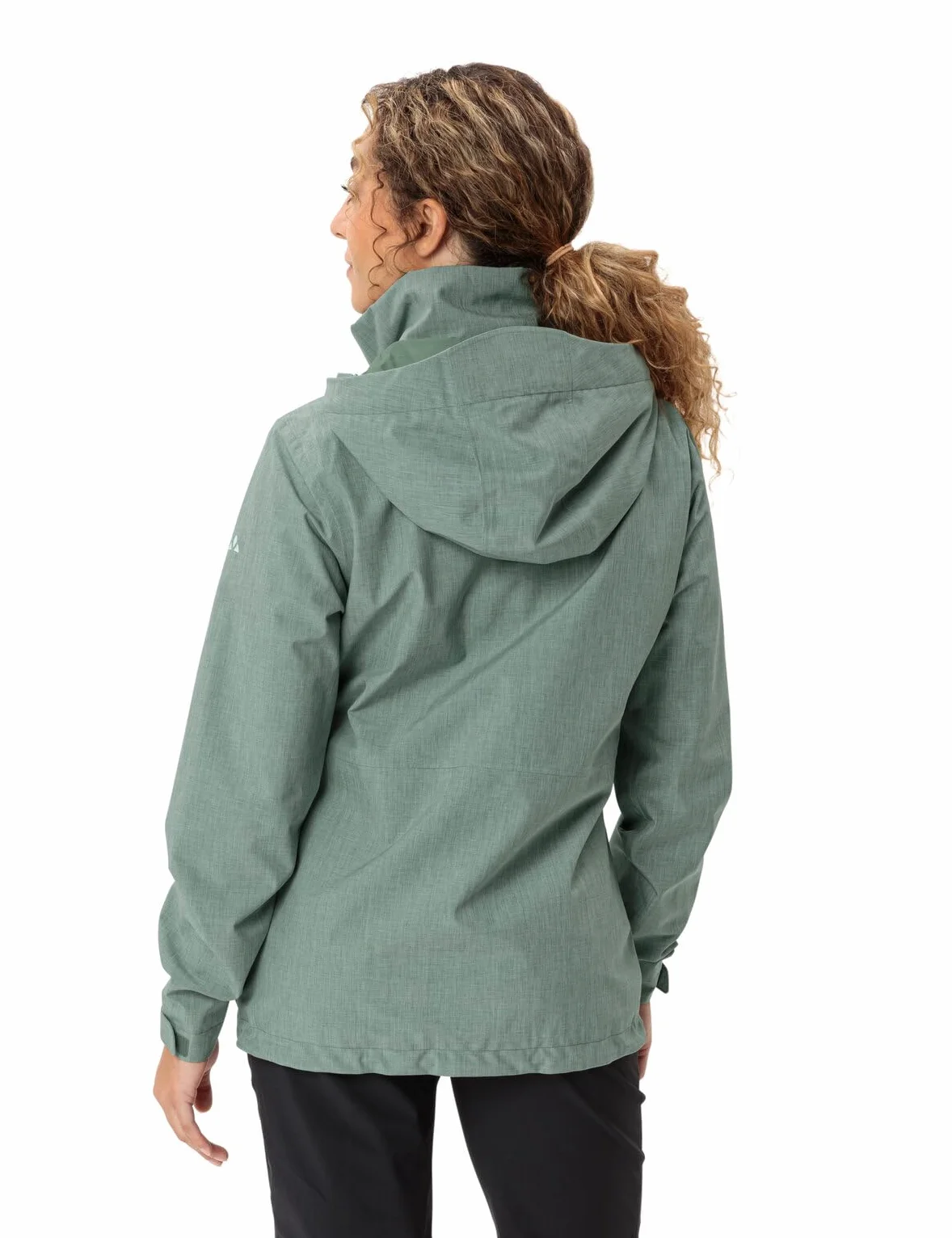 VAUDE Kurtka przeciwdeszczowa – Rosemoor Jacket II, damska kurtka przeciwdeszczowa, wodoszczelna i oddychająca, funkcjonalna 2-warstwowa kurtka outdoorowa, słup wody 10 000 mm, kurtka przejściowa lub