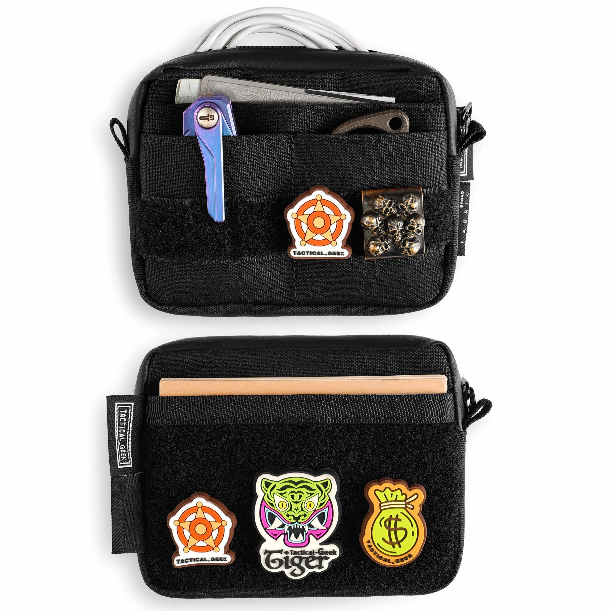 TACTICAL GEEK Torba EDC Molle Organizer Cordura 500D TAC Narzędziowa