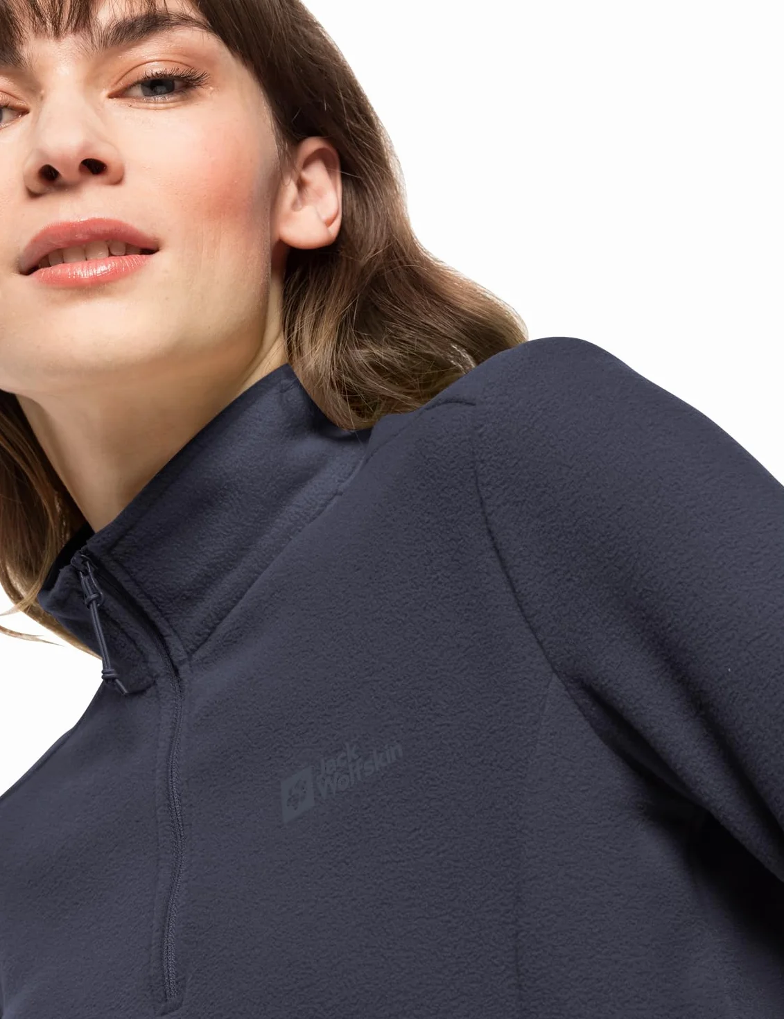 Jack Wolfskin Damski sweter Taunus Hz grafitowy S