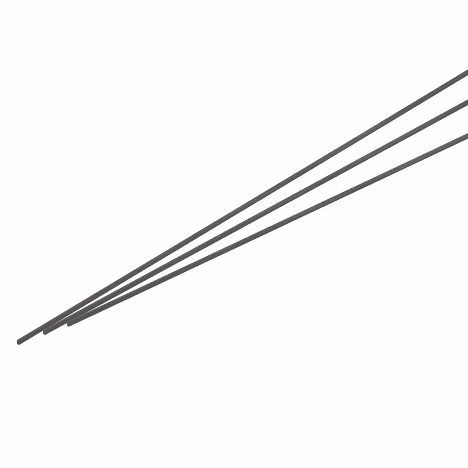 QUARKZMAN Pręt z włókna węglowego, pręt węglowy 1,5 mm x 300 mm do samolotów RC DIY latawce, rurki do skrzydeł quadkoptera, zestaw naprawczy do ramion, 9 szt