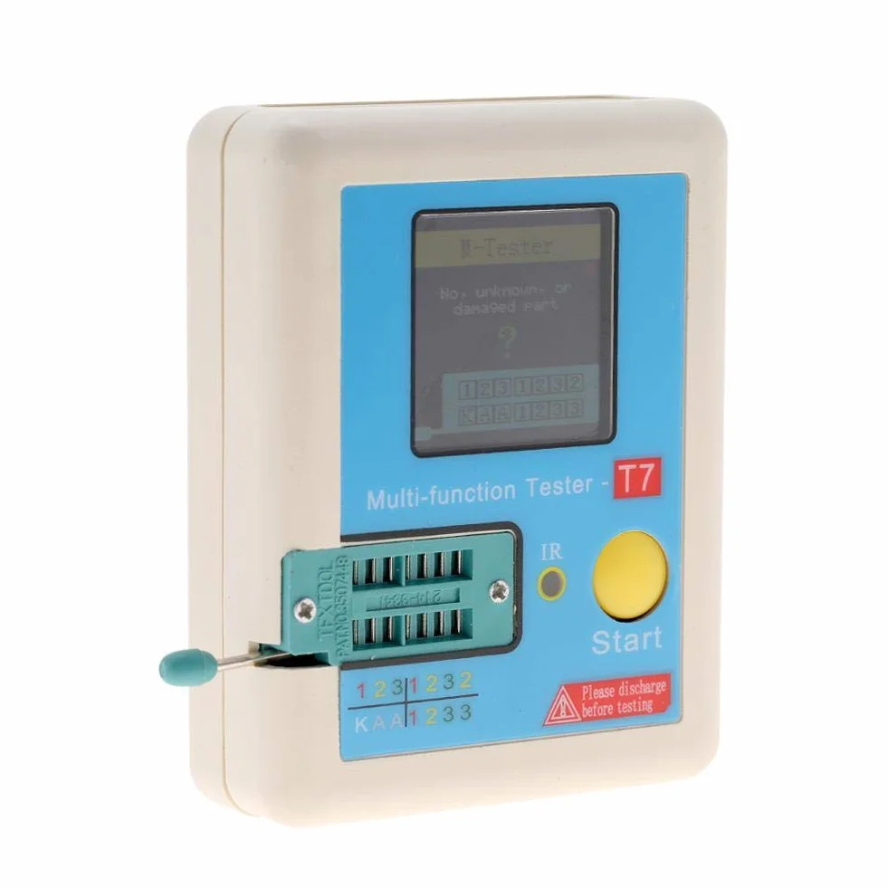 Transistor-Tester LCR-T7 TFT Transistor-Tester Farbige Grafikanzeige Multifunktions