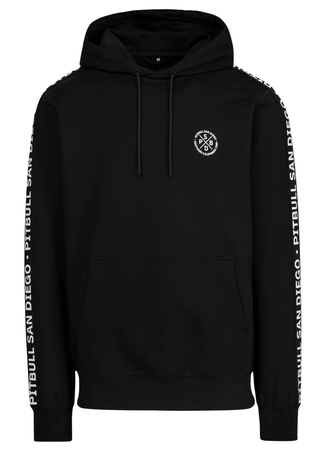 PITBULL - Męska bluza z kapturem, oddychająca i elastyczna, bluza z kapturem, męska bluza z kapturem, charakterystyczny design, bluza z kapturem
