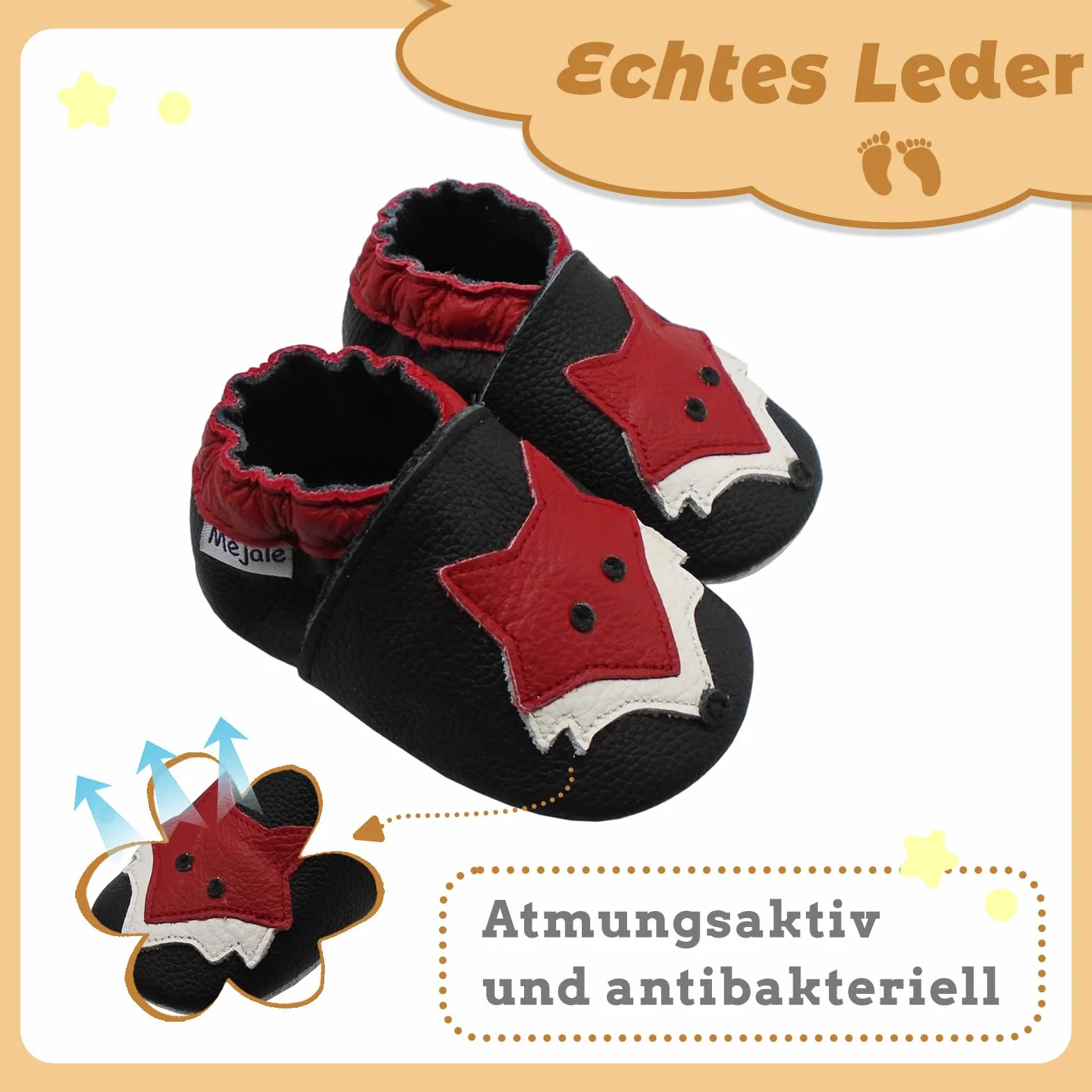 Mejale Uniseks Baby Shoes Buty do pierwszych kroków