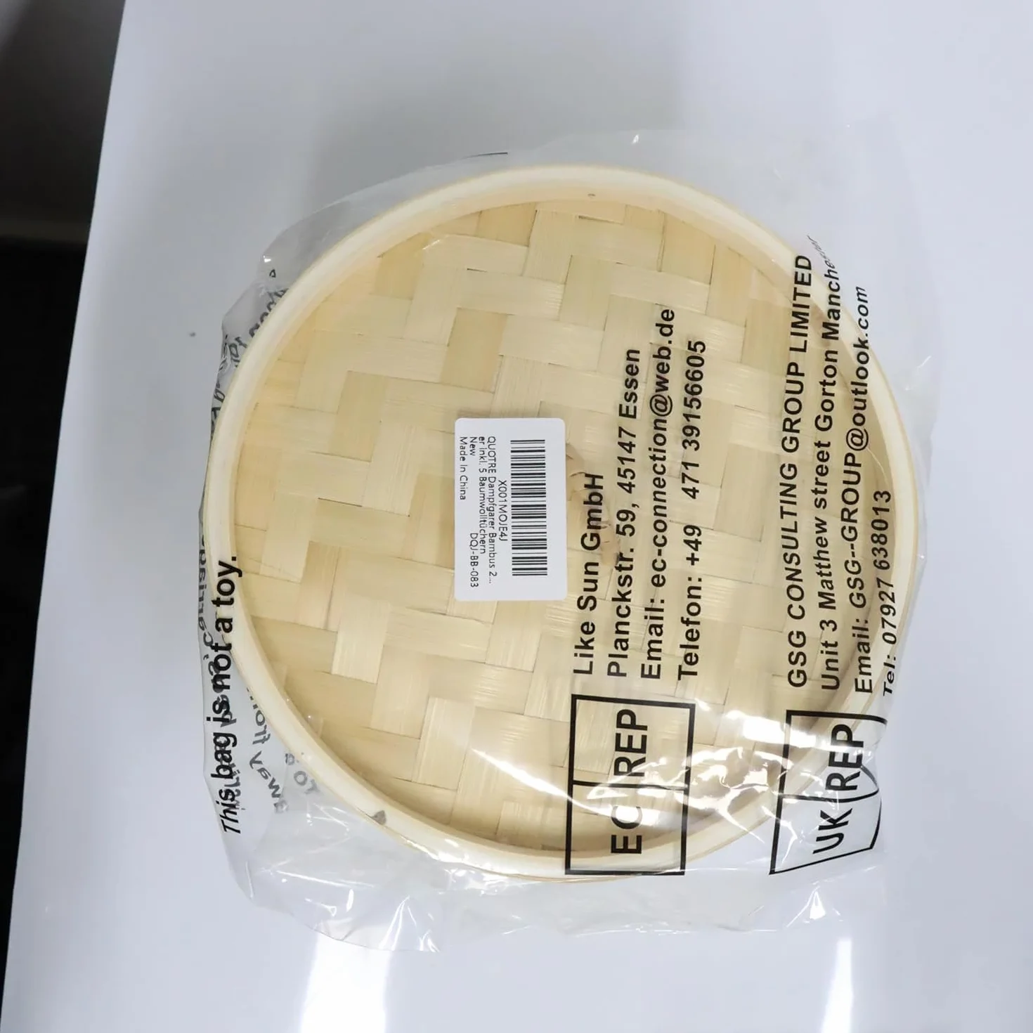 Parownica Bamboo 20 cm, 2 zwierzęta, bambusowy parownik do ryżu, sum, warzyw, ryb i mięsa – urządzenie do przygotowywania pierogów z 5 bawełnianymi ściereczkami