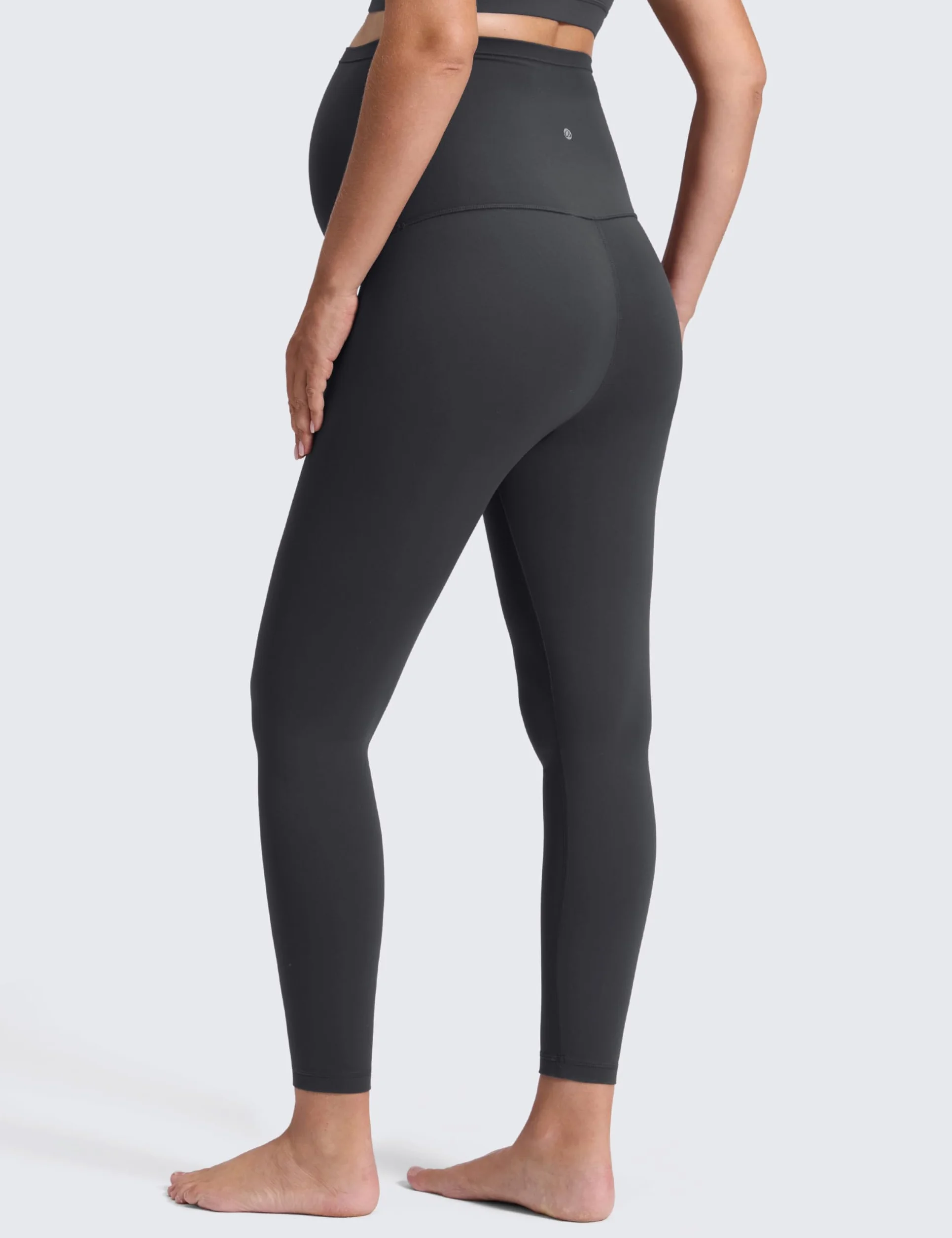 CRZ YOGA Damskie legginsy ciążowe Butterluxe 25/28" - Legginsy treningowe Over Bump