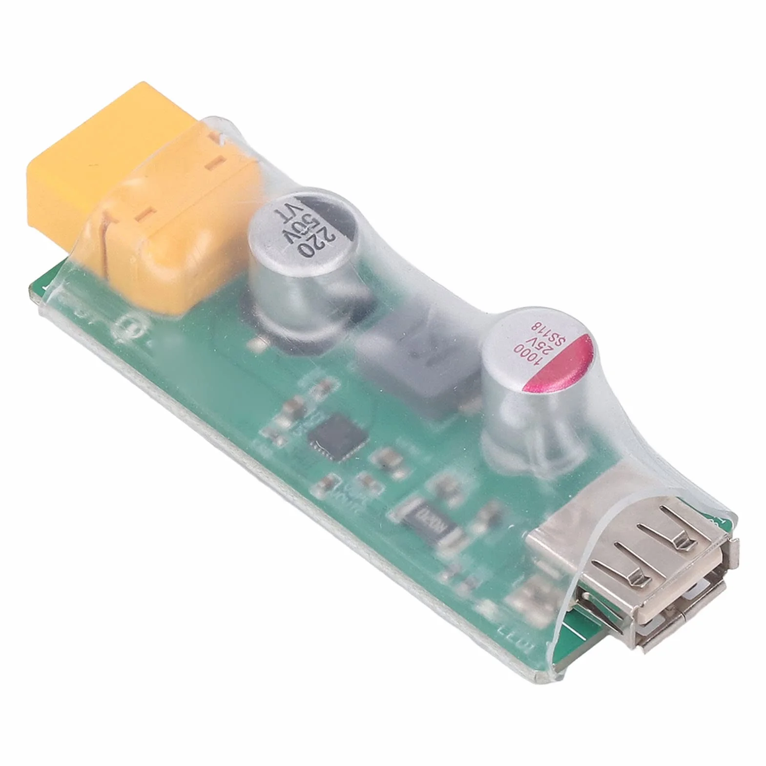 Konwerter ładowania XT60 na USB Multi Protection Round Hole3 Interfejsy Plug and Play Materiał PCB Moduł Konwersji ładowania USB dla Prawie Wszystkich urządzeń Elektronicznych