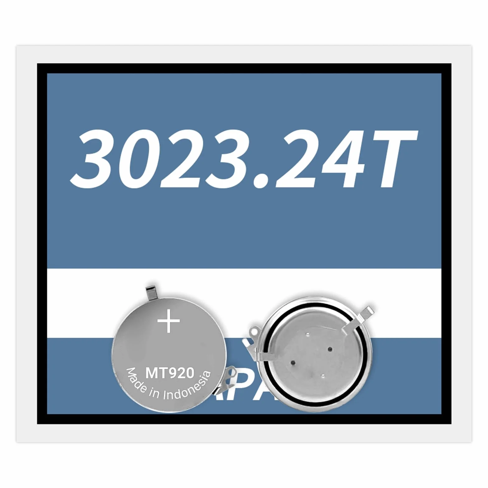Akumulator zamienny do Panasonic 3023.24T, kompatybilny z Seiko Kalibers V174, V172, V175 - idealny do zegarków Casio zasilanych energią słoneczną, 3023-24T MT920