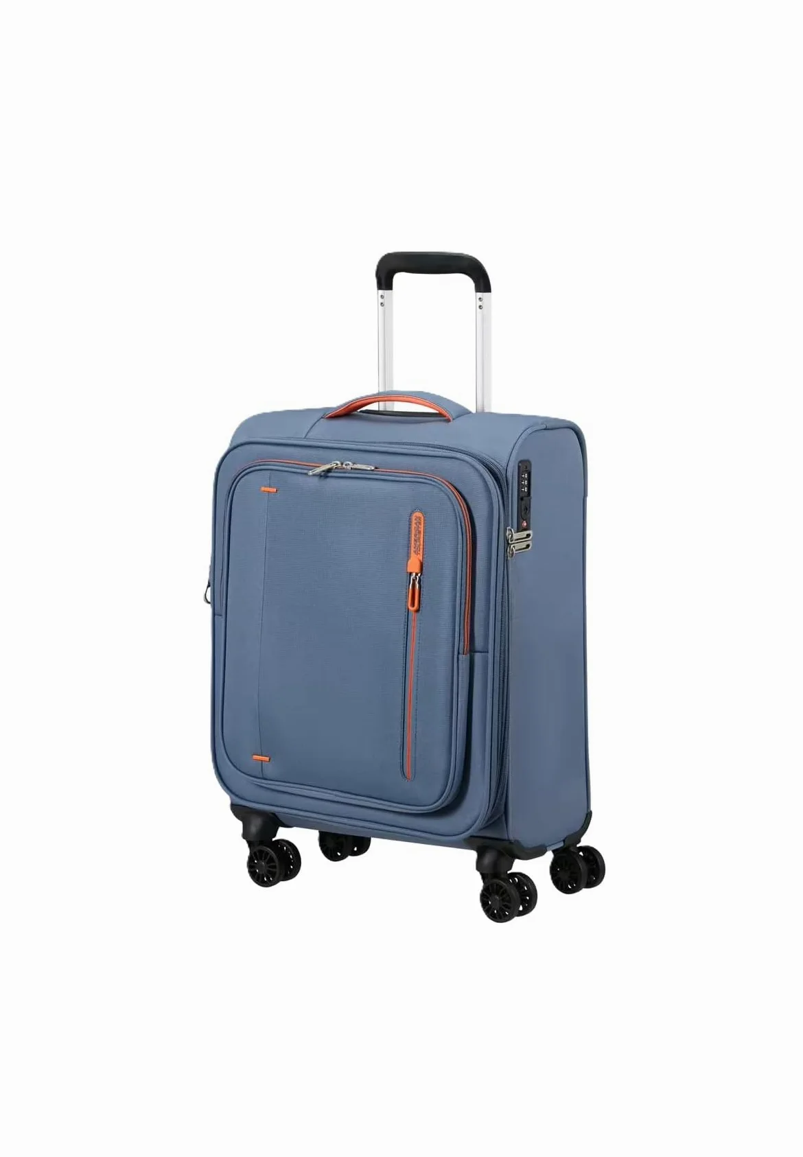 American Tourister Trolley Cloudrider Spinner Exp. TSA Stone Blue niebiesko-szary 55 cm