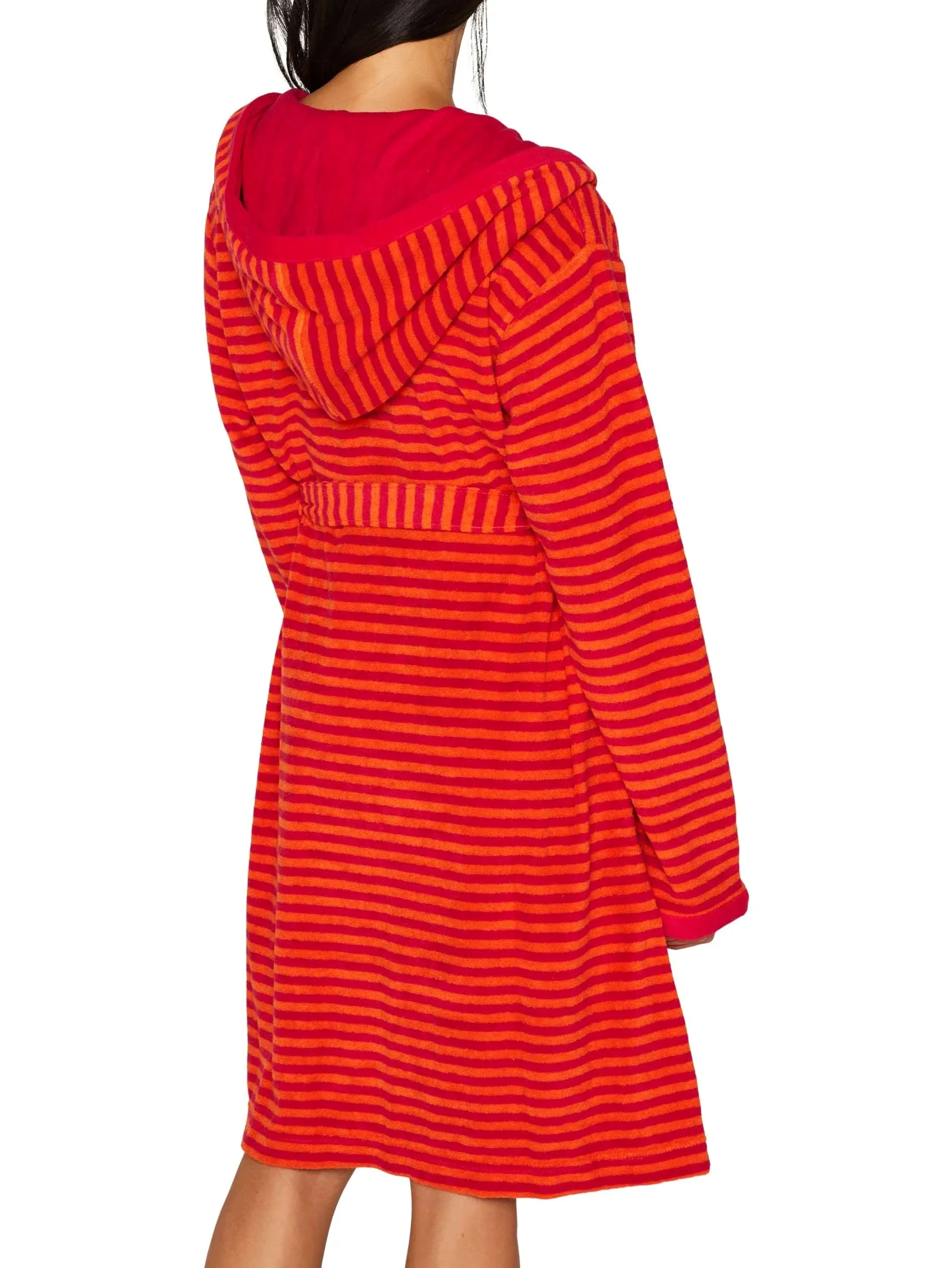 ESPRIT szlafrok frotte w paski