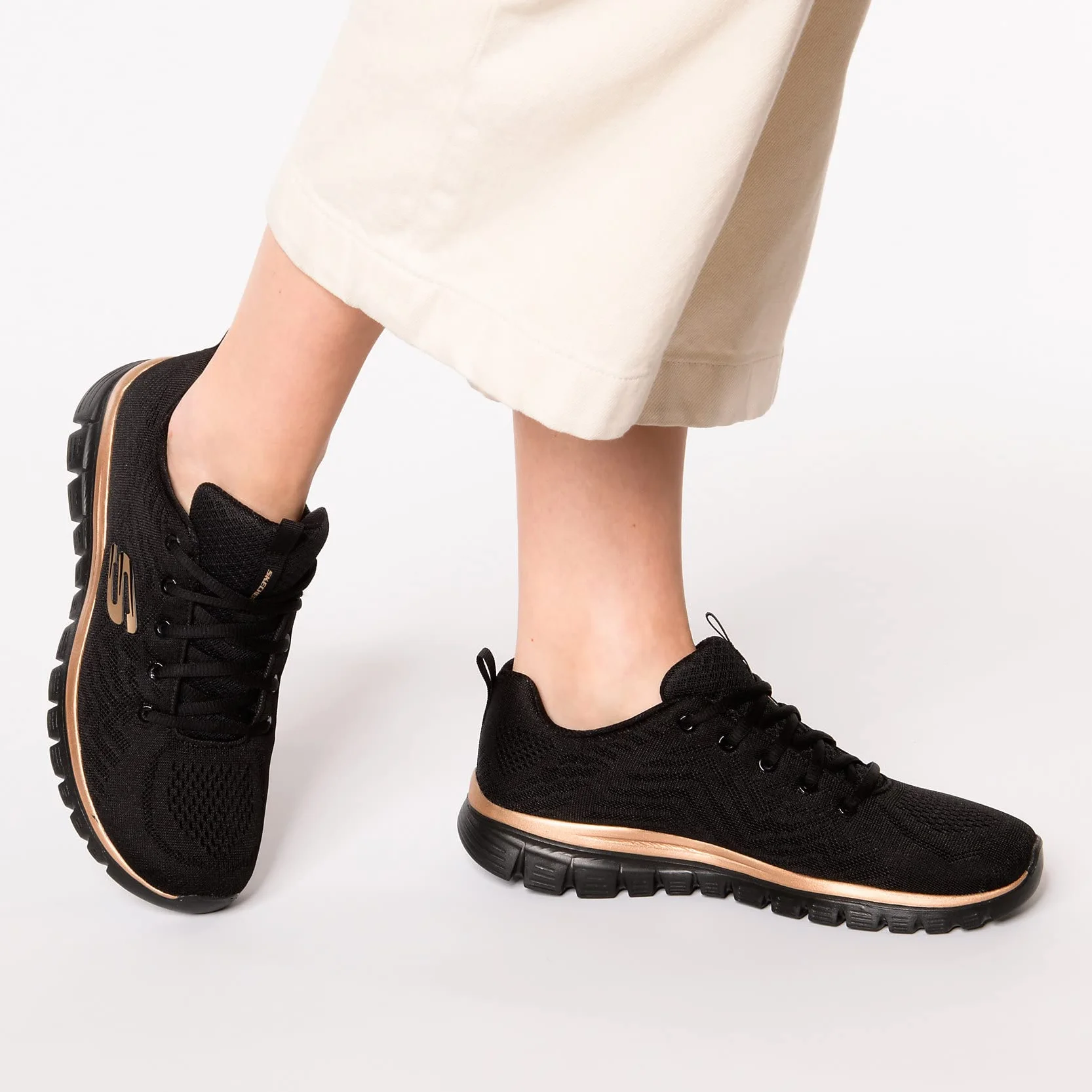 Skechers Graceful Get Connected - Adidasy Kobiety