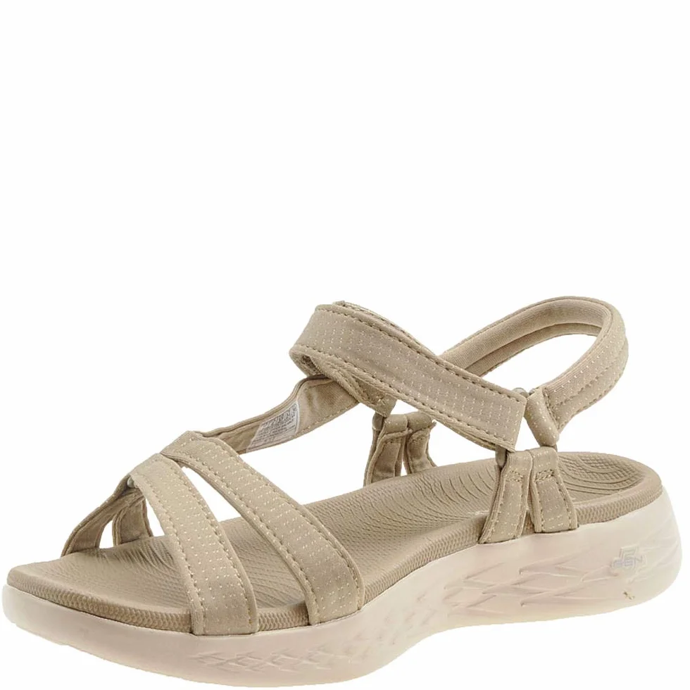 Skechers On-the-Go 600 - Brilliancy - Sandały sportowe Kobiety