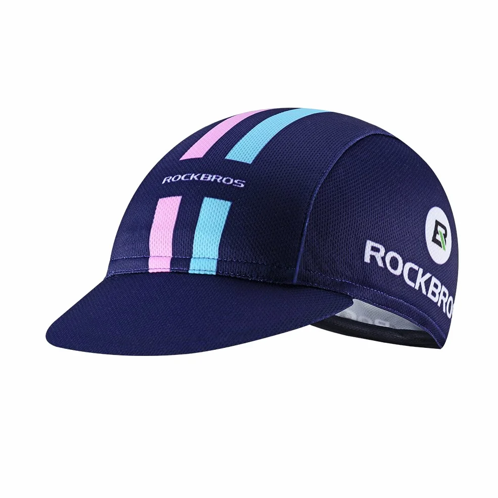 ROCKBROS Czapka Rowerowa, Sportowa, Oddychająca, Antypotowa, Ochrona UV, Lekka, Wielofunkcyjna, 54-61cm, dla Kobiet i Mężczyzn