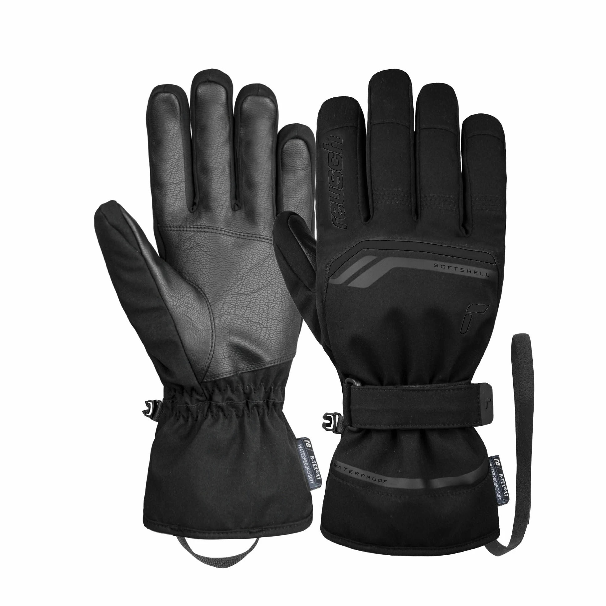Primus R-TEX® XT ze szlufką na nadgarstek i wodoodporną membraną, przyjemnie ciepłe rękawice narciarskie, softshell, rękawice śniegowe